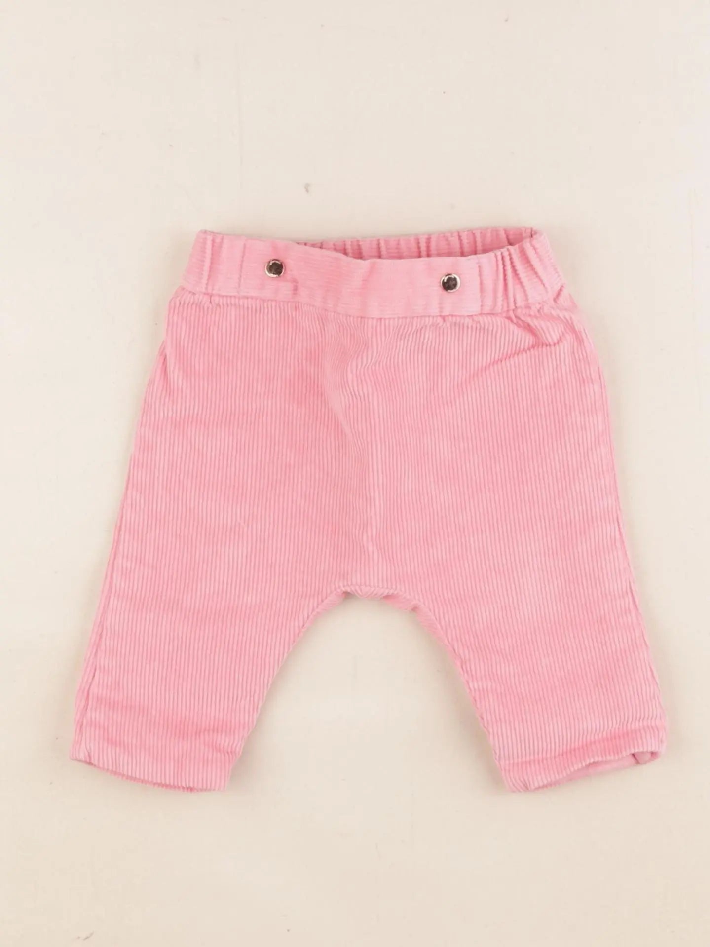 Jacadi - pantalon doublé rose - 3 mois