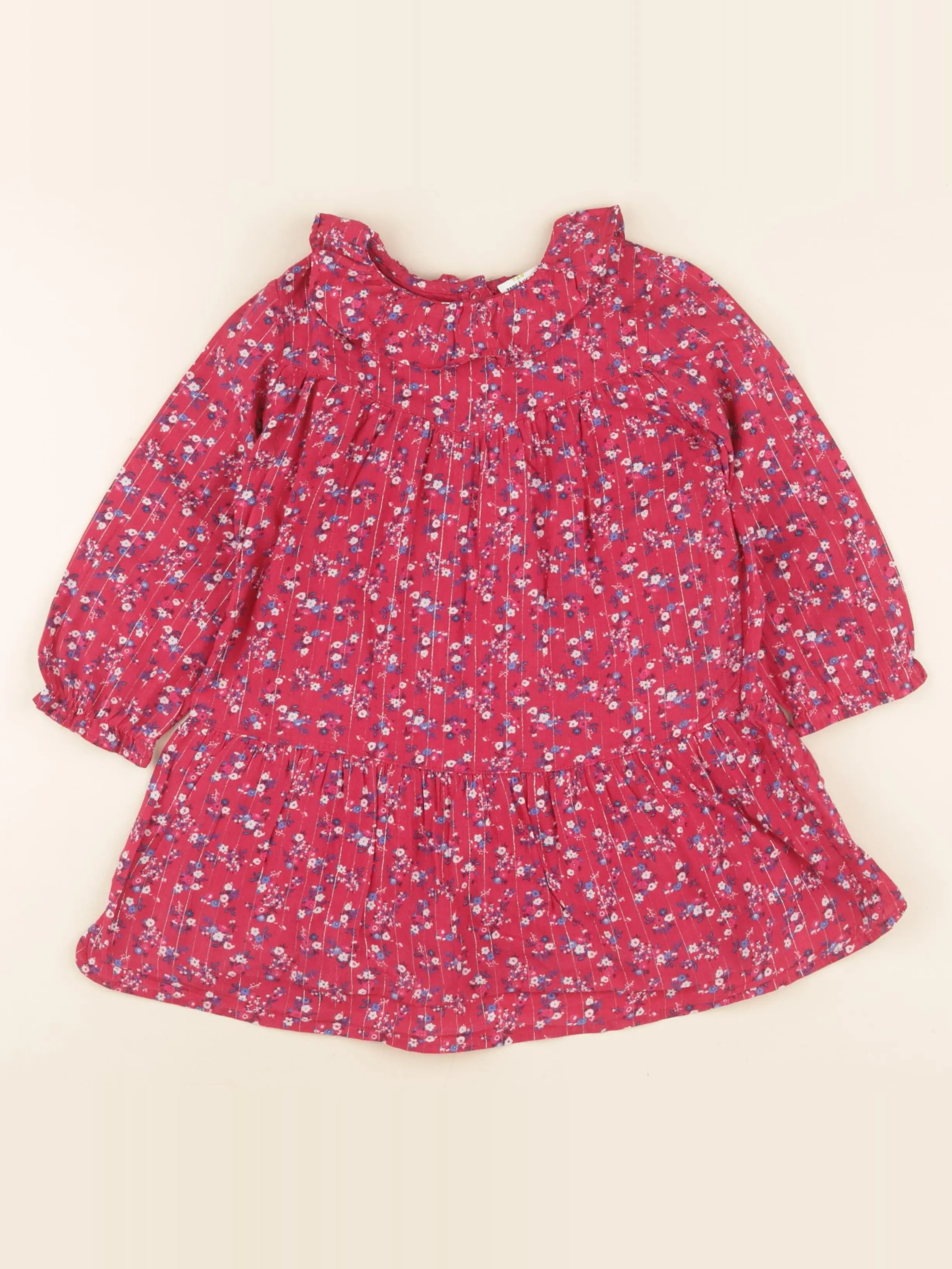 Tape à l'oeil - robe rose - 36 mois