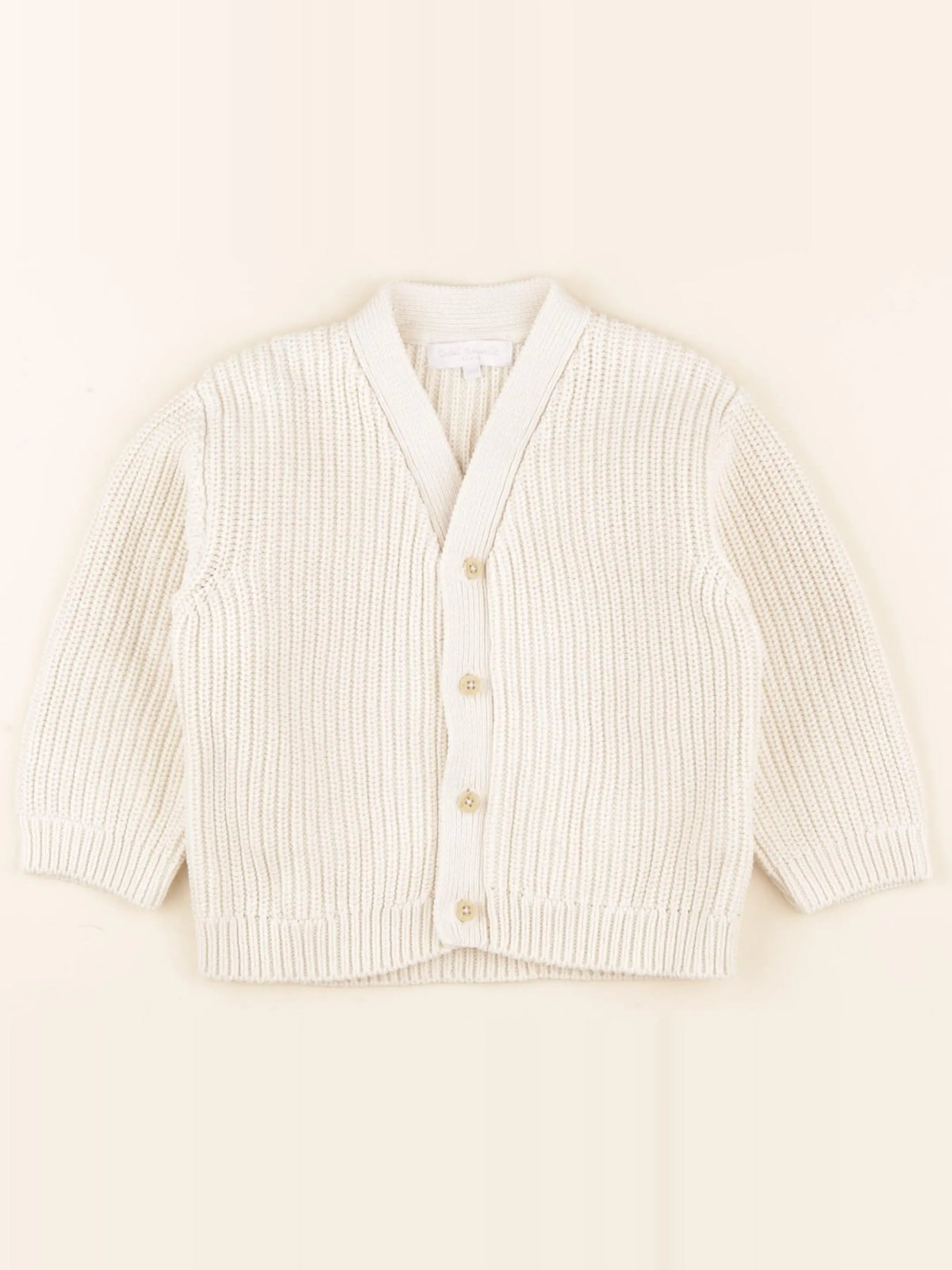 Cadet Rousselle - gilet beige - 24 mois
