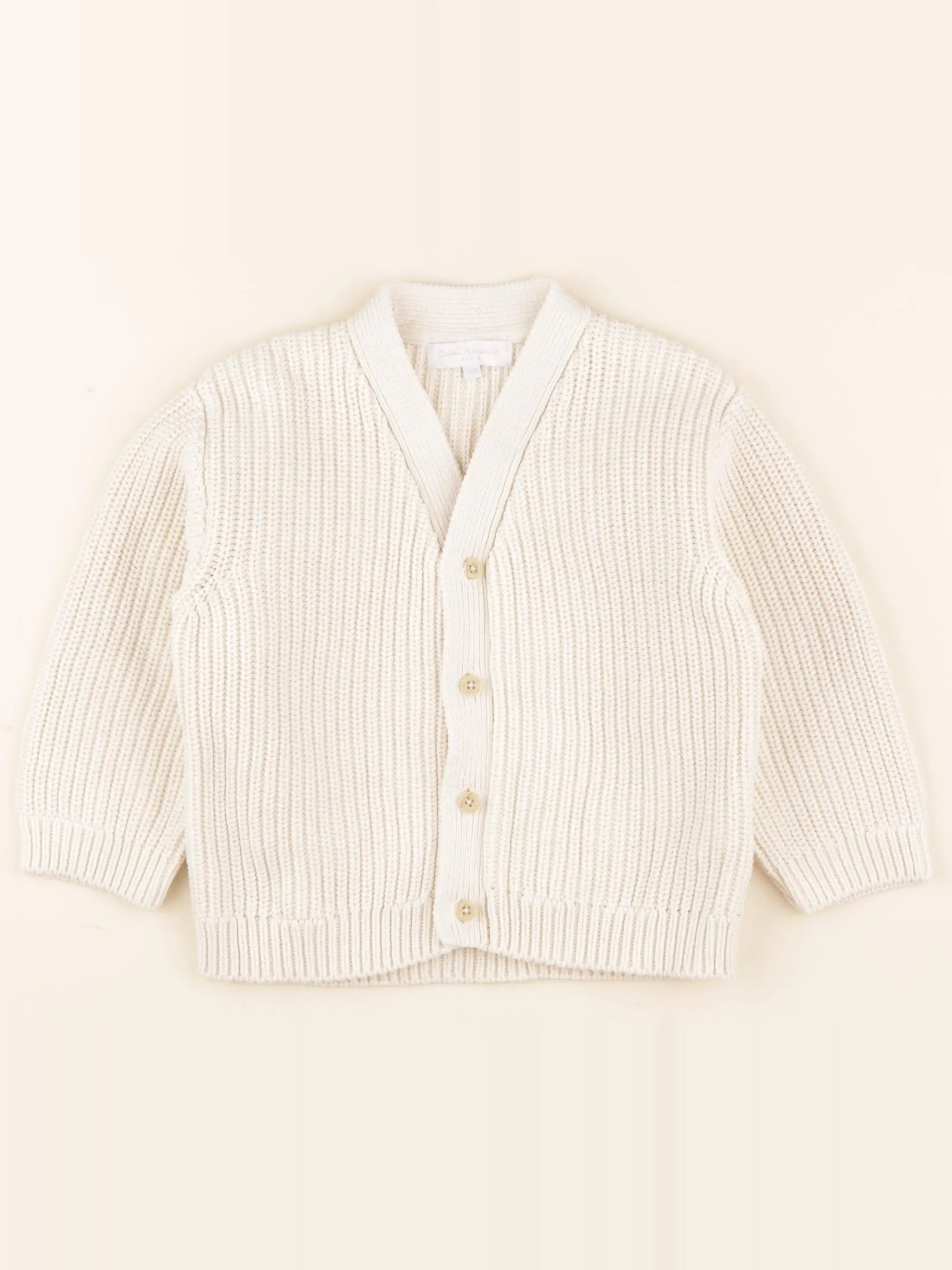 Cadet Rousselle - gilet beige - 24 mois
