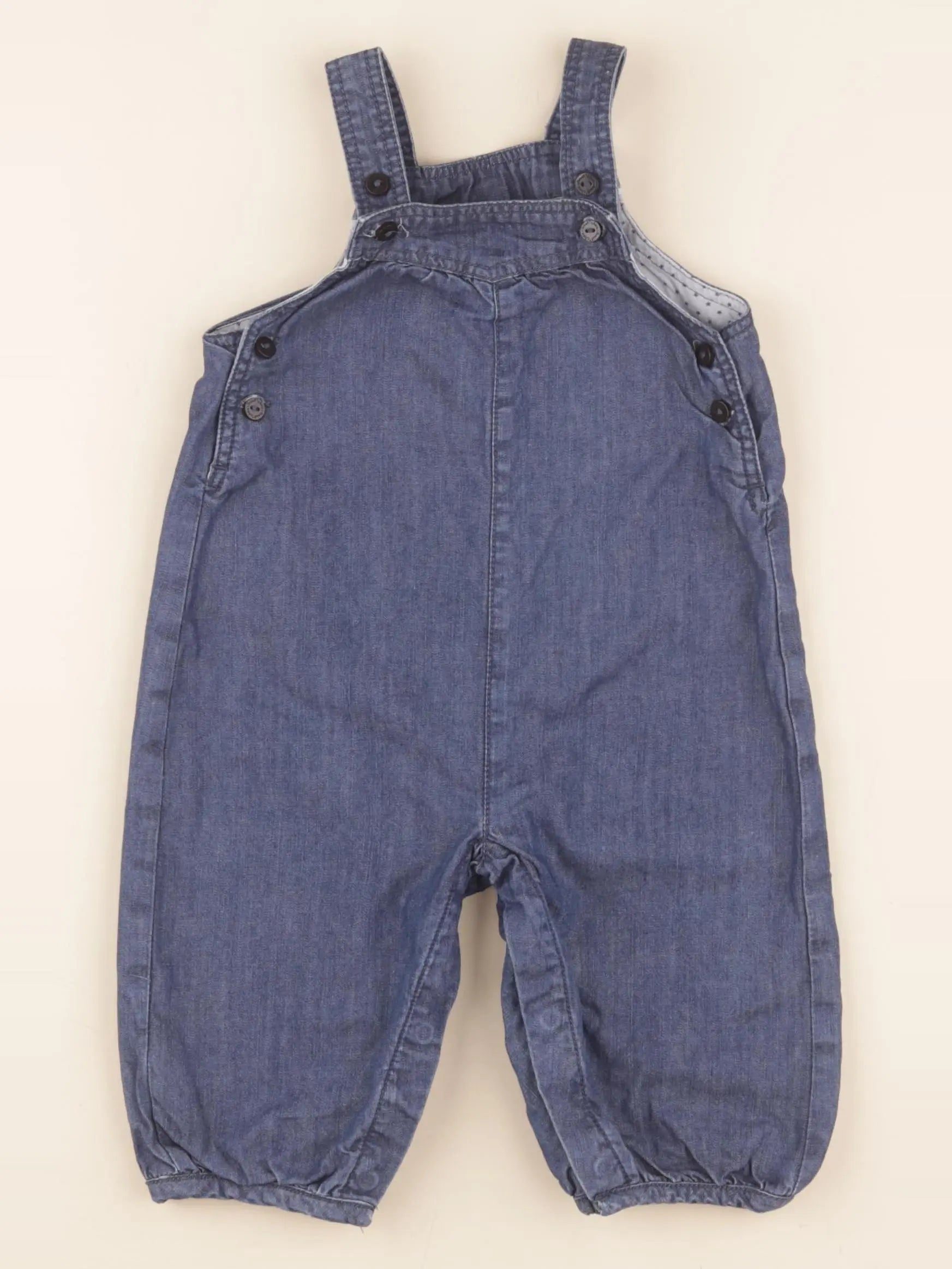 Boutchou - salopette bleu - 6 mois