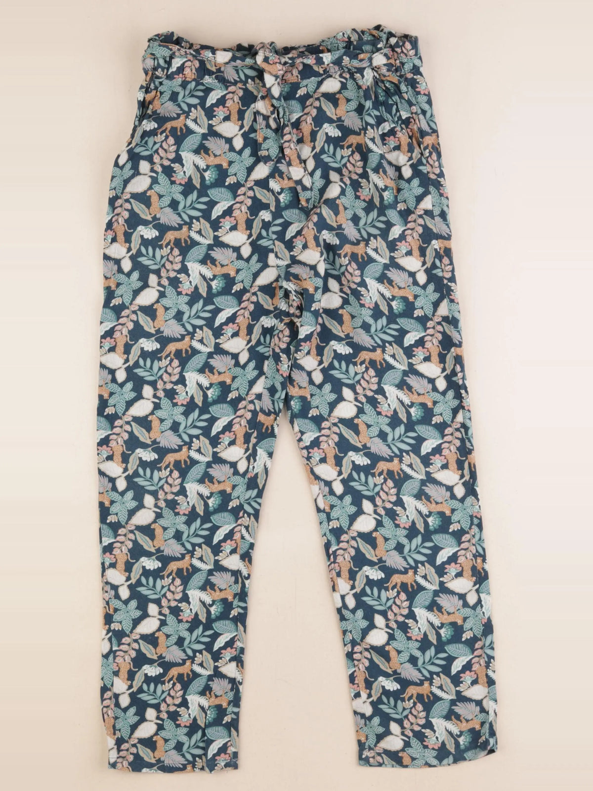 Vertbaudet - pantalon multicolore - 10 ans