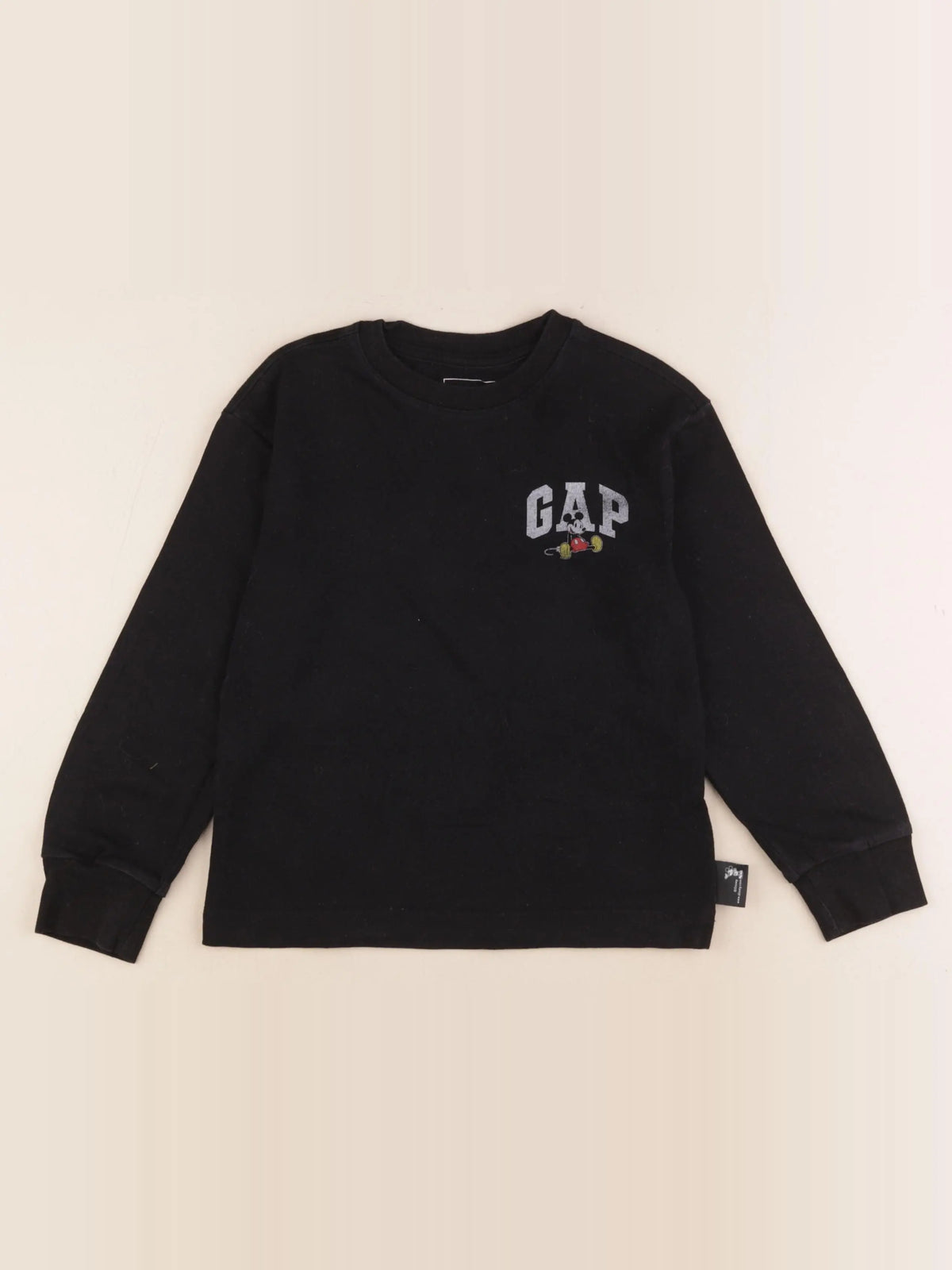 GAP - tee-shirt imprimé au dos noir - 4/5 ans