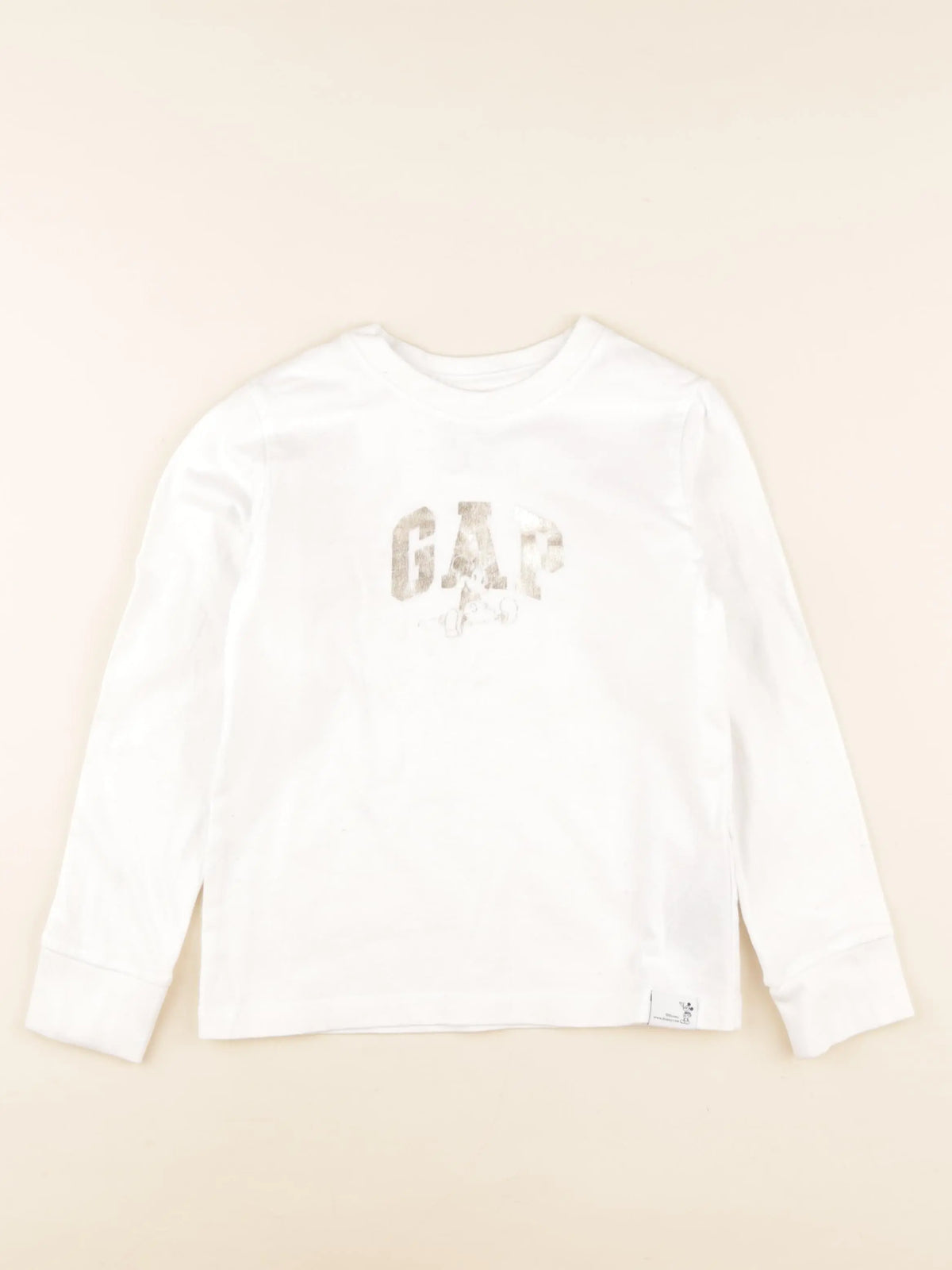 GAP - tee-shirt blanc - 5 ans