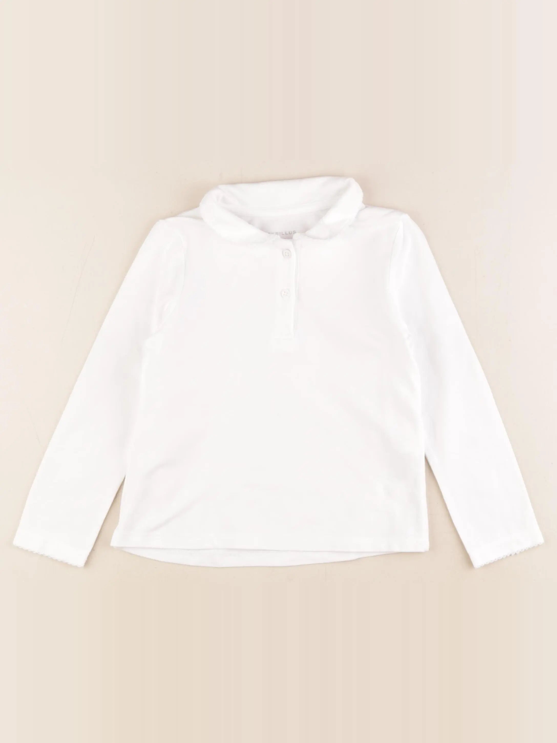 Cyrillus - polo blanc - 4 ans
