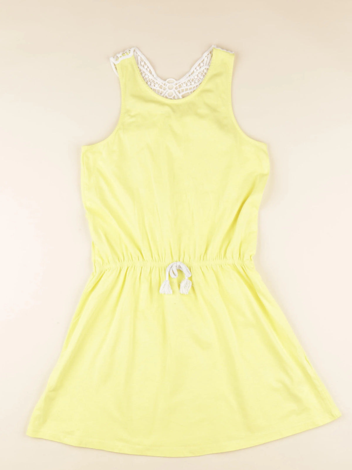 Vertbaudet - robe jaune - 12 ans