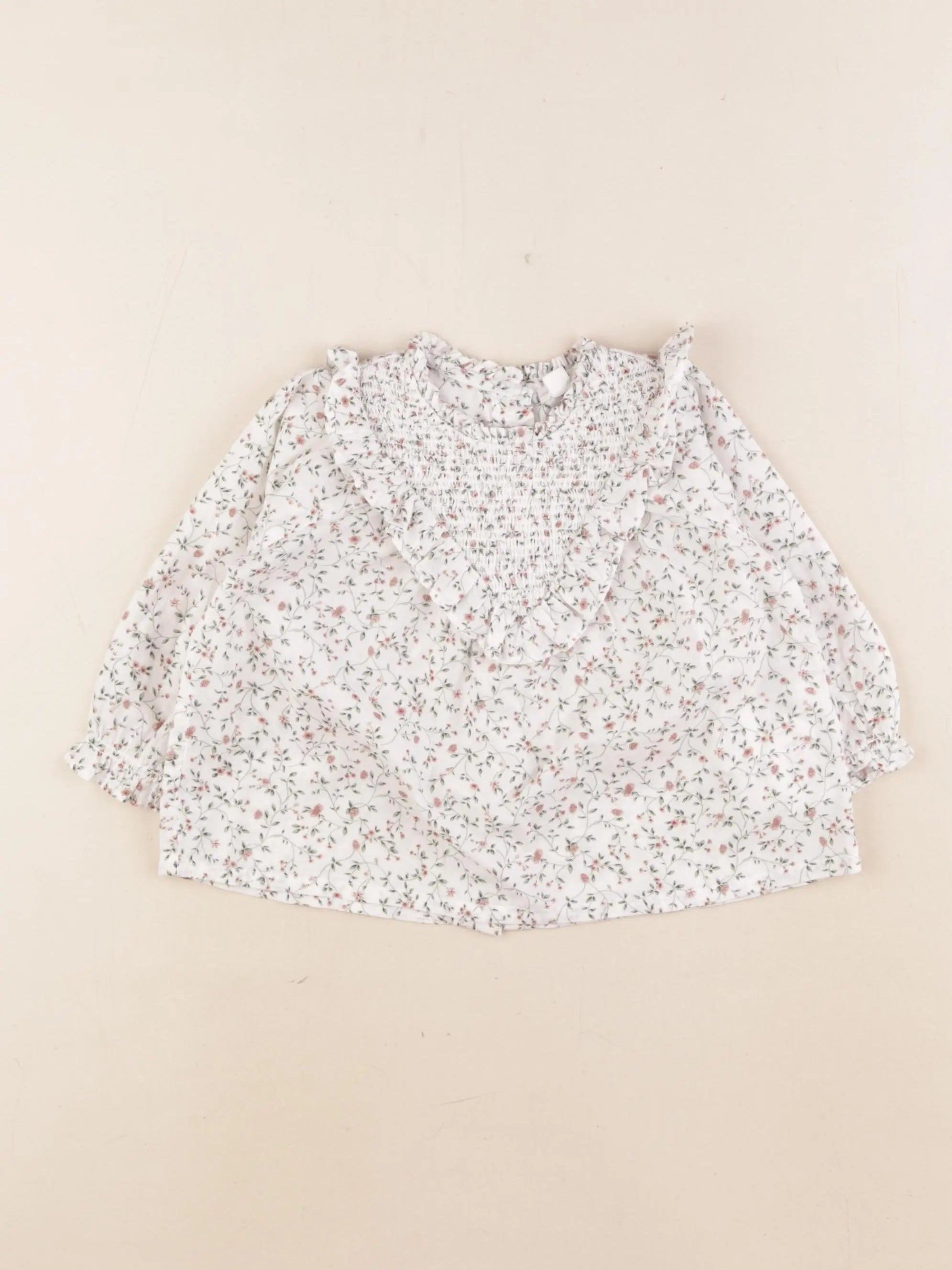 Vertbaudet - blouse multicolore - 12 mois