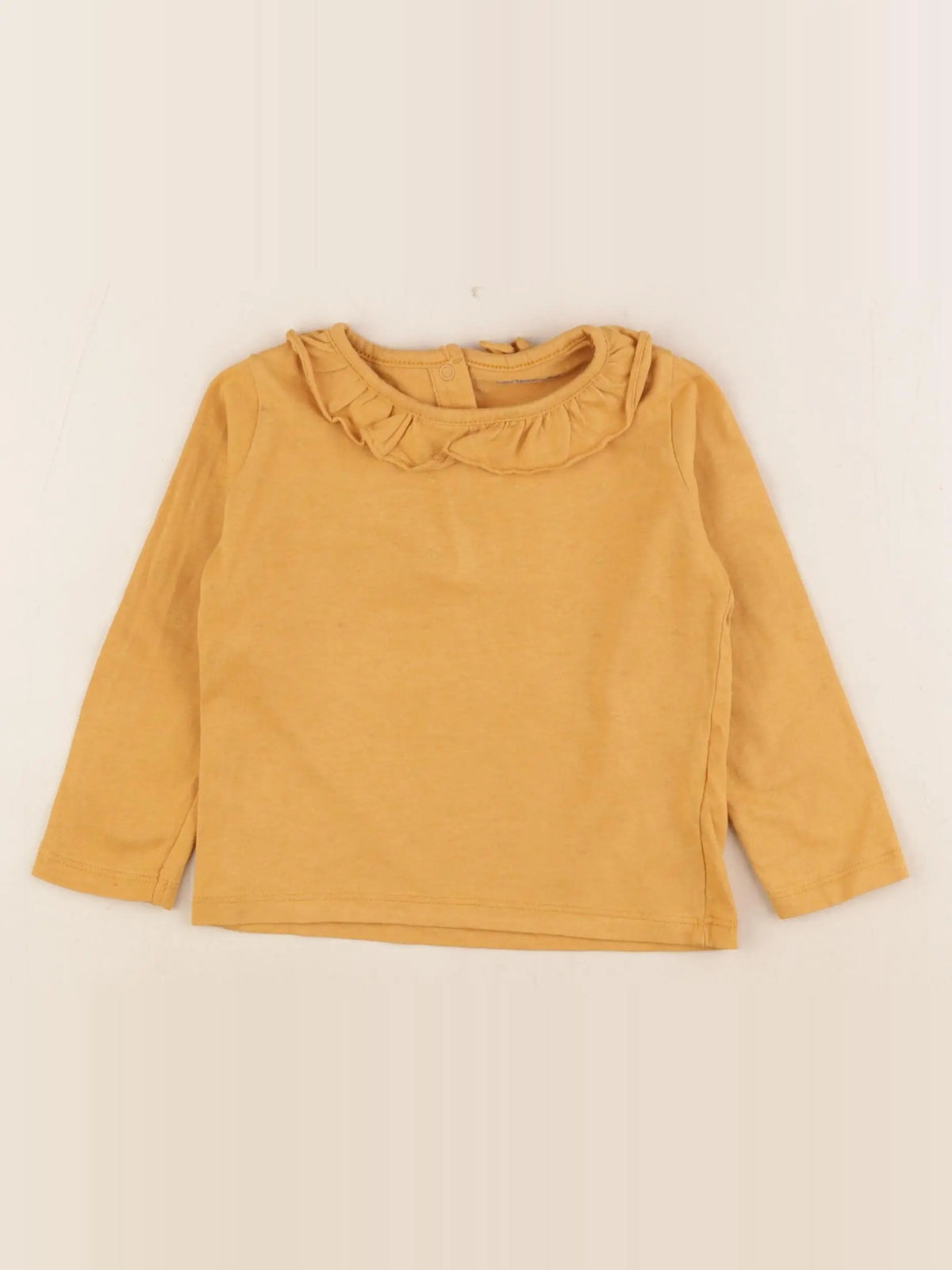 Vertbaudet - tee-shirt jaune - 2 ans
