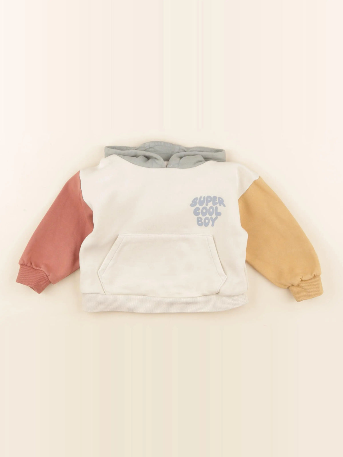 Vertbaudet - sweat multicolore - 18 mois