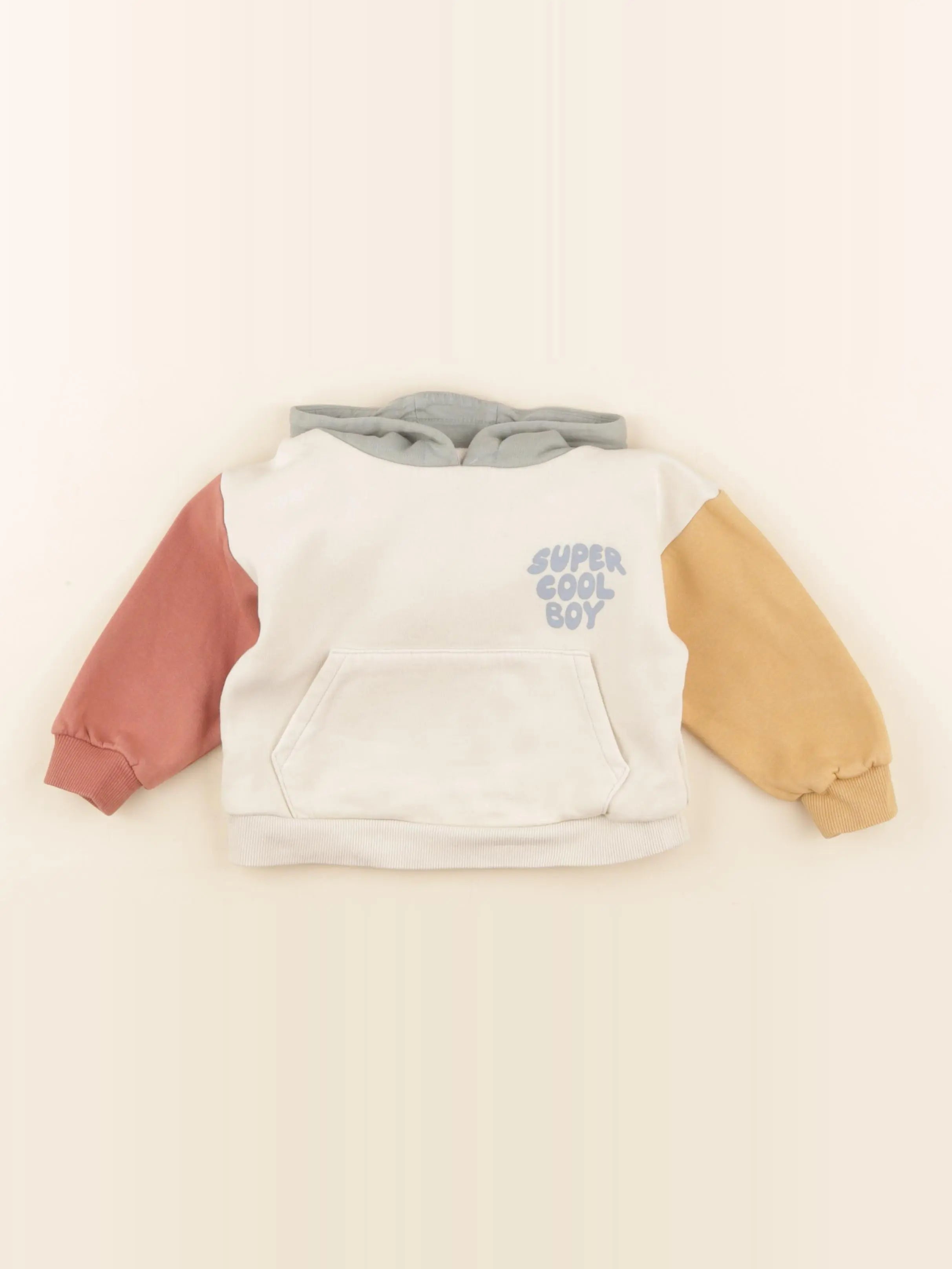 Vertbaudet - sweat multicolore - 18 mois