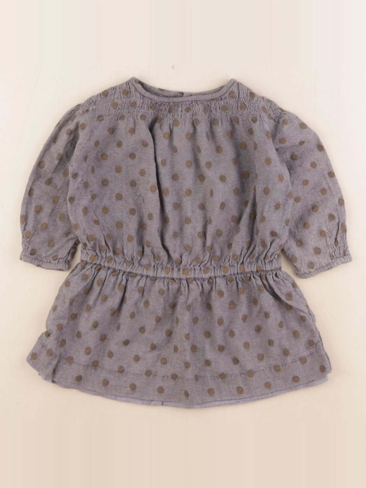 Bonpoint - robe gris - 3 ans