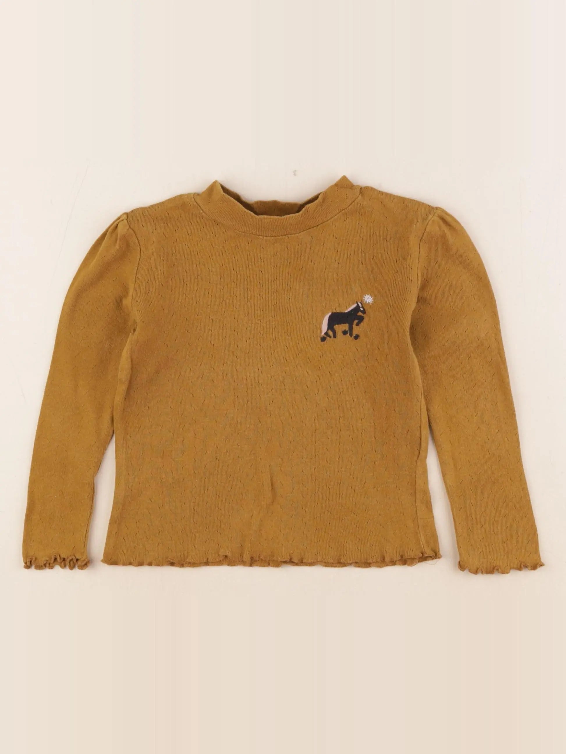 Tape à l'oeil - sous-pull marron - 3 ans