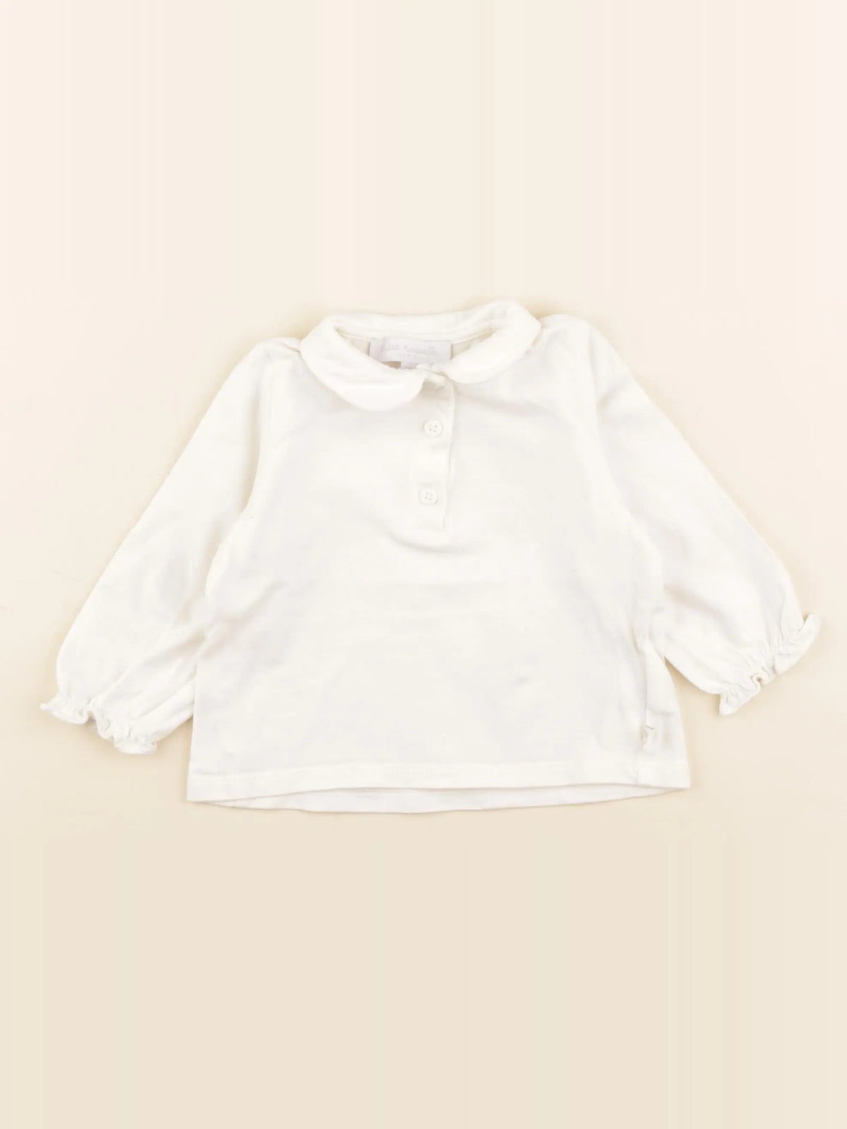 Cadet Rousselle - tee-shirt beige - 12 mois