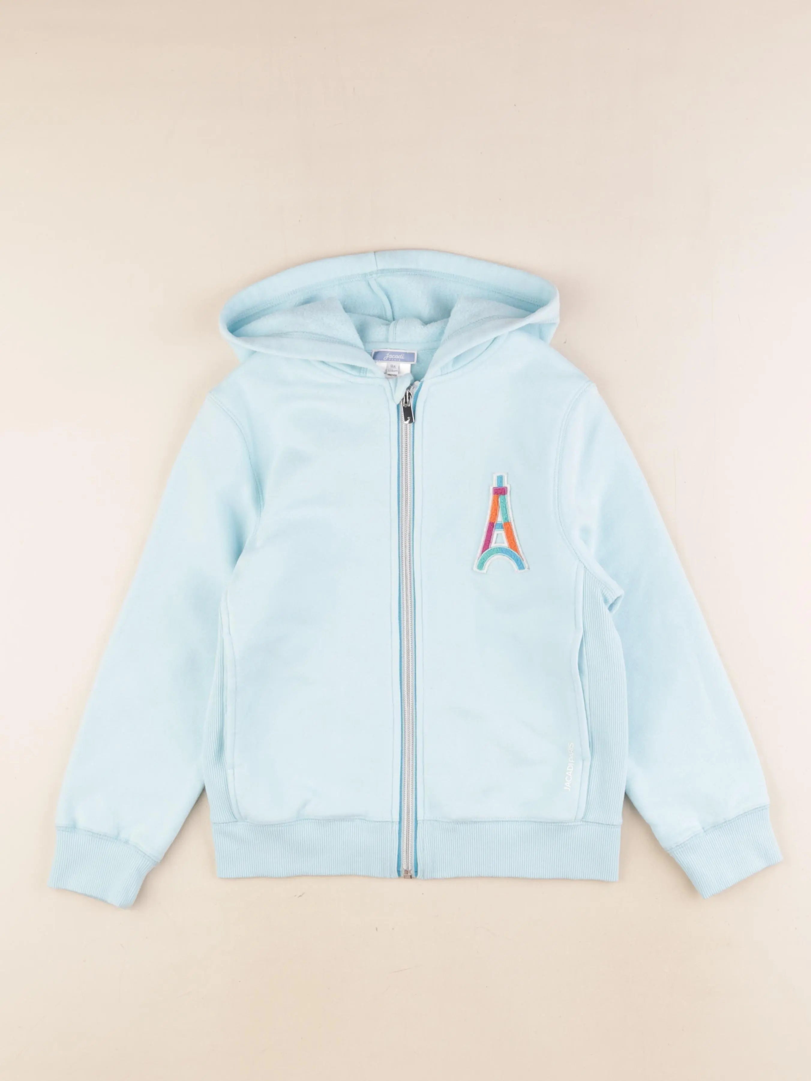 Jacadi - sweat bleu - 8 ans