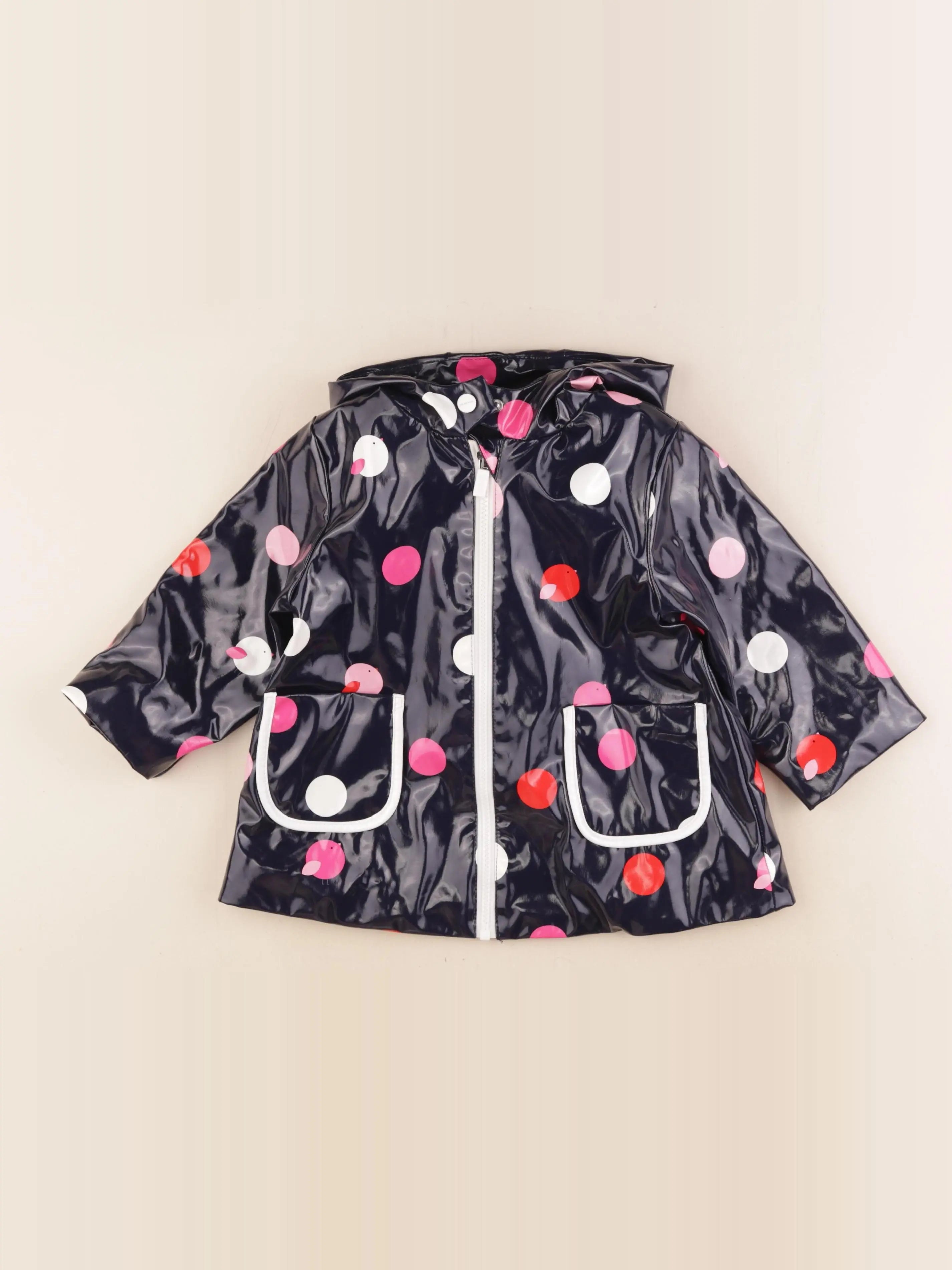 Jacadi - imperméable bleu - 24 mois