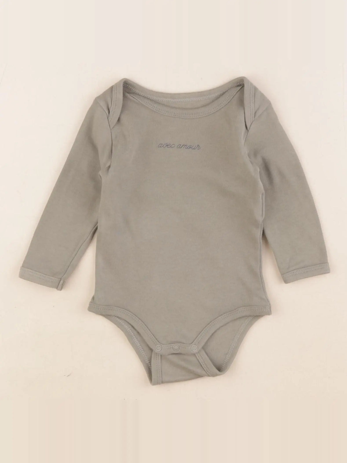 Vertbaudet - body vert - 6 mois