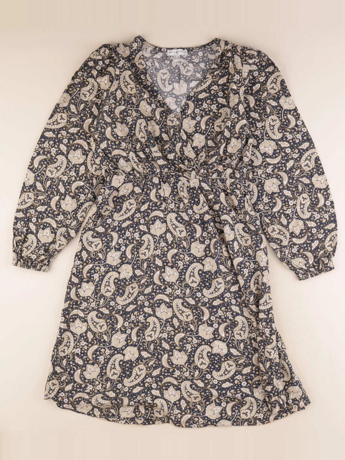 Envie de fraise - robe allaitement or, bleu - 36