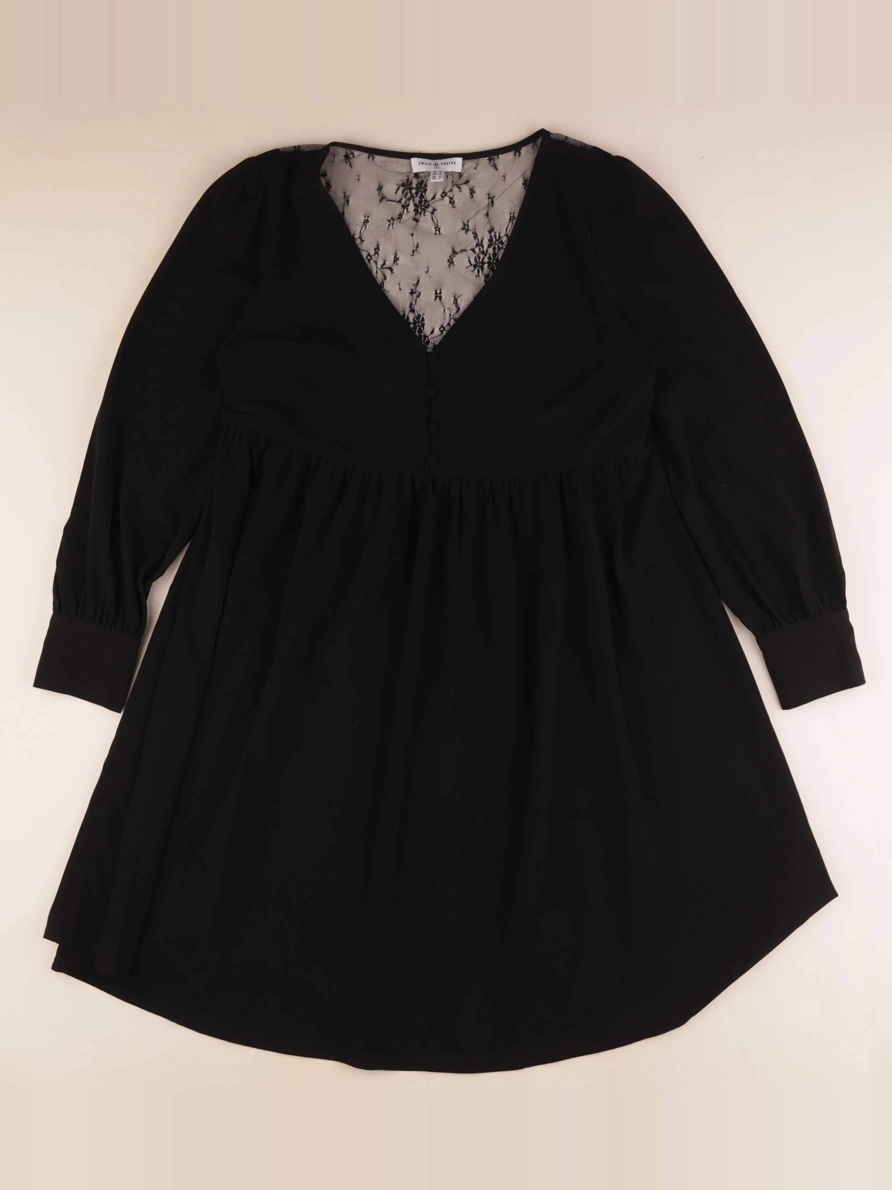 Envie de fraise - robe allaitement noir - 38