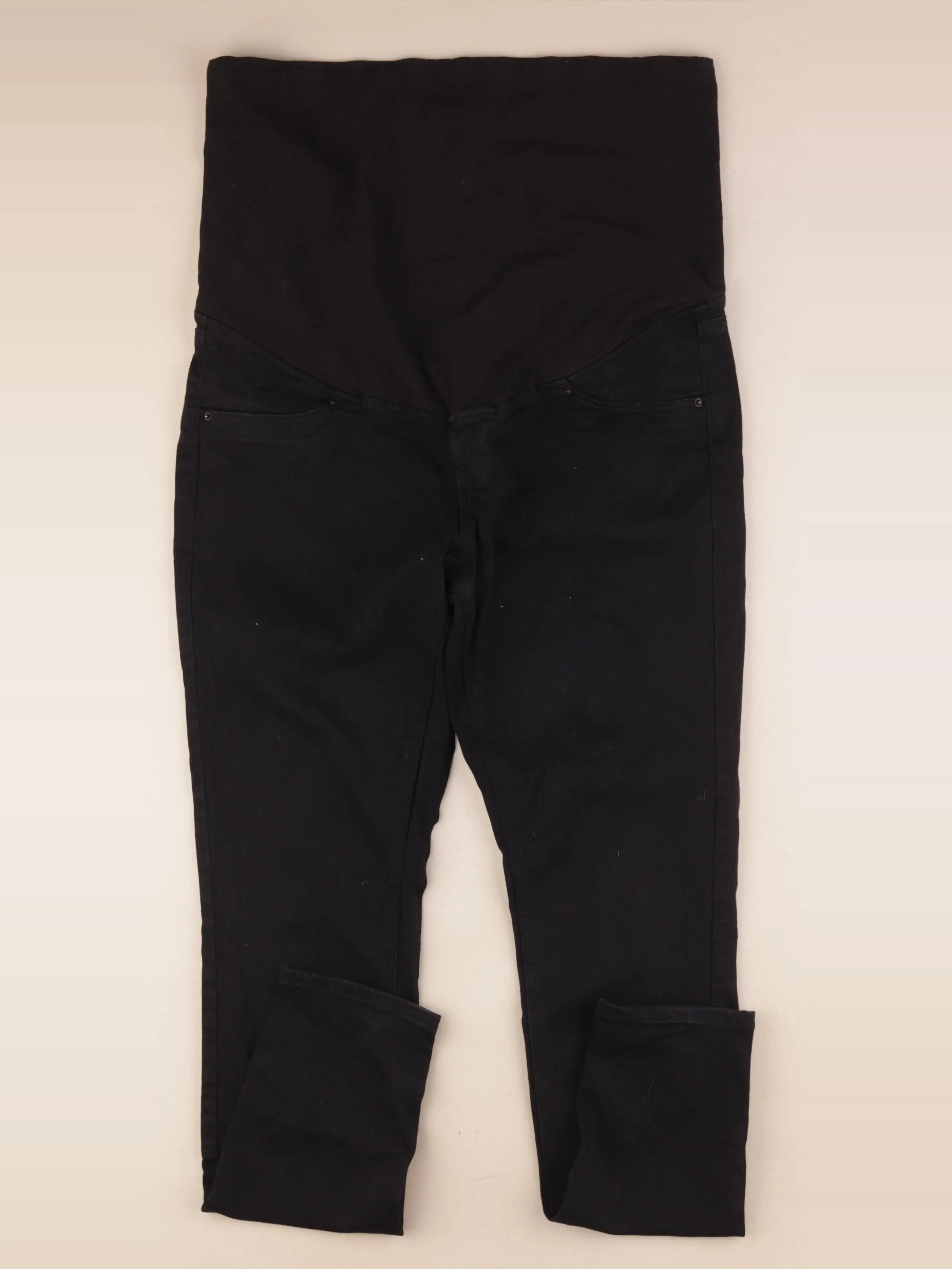 H&M - pantalon grossesse noir - 44