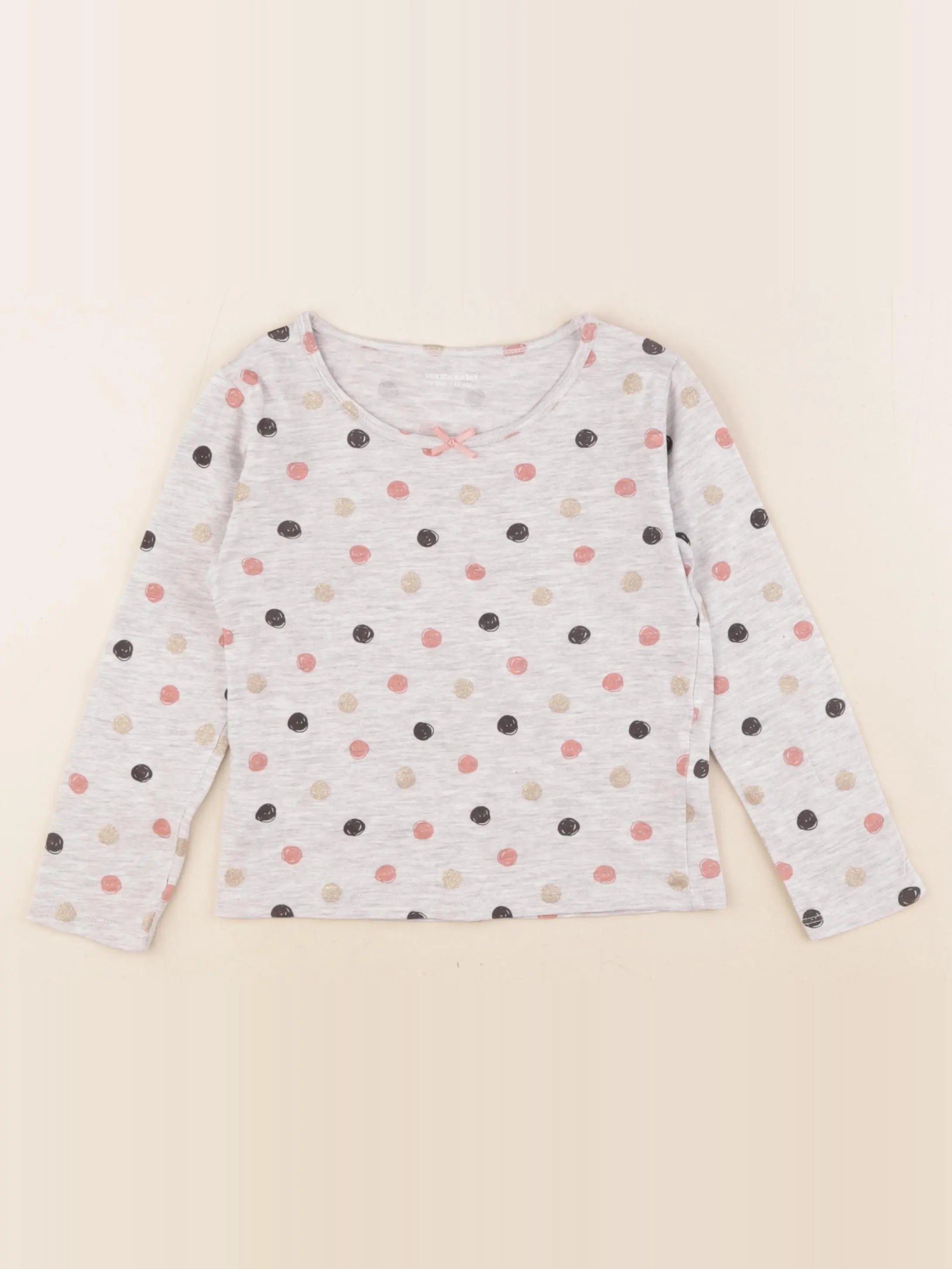 Vertbaudet - maillot de corps gris - 5 ans