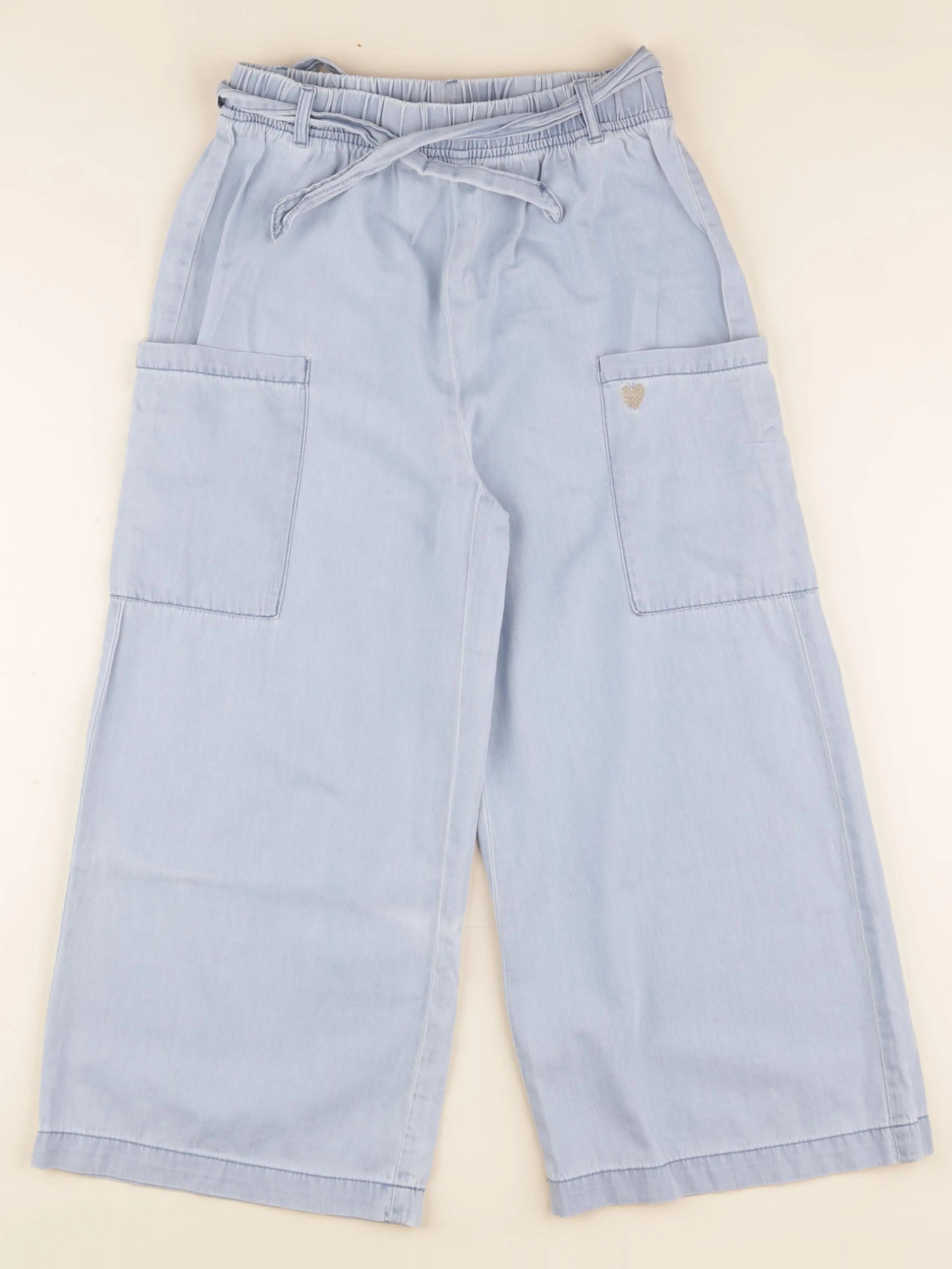 Vertbaudet - pantalon bleu - 12 ans
