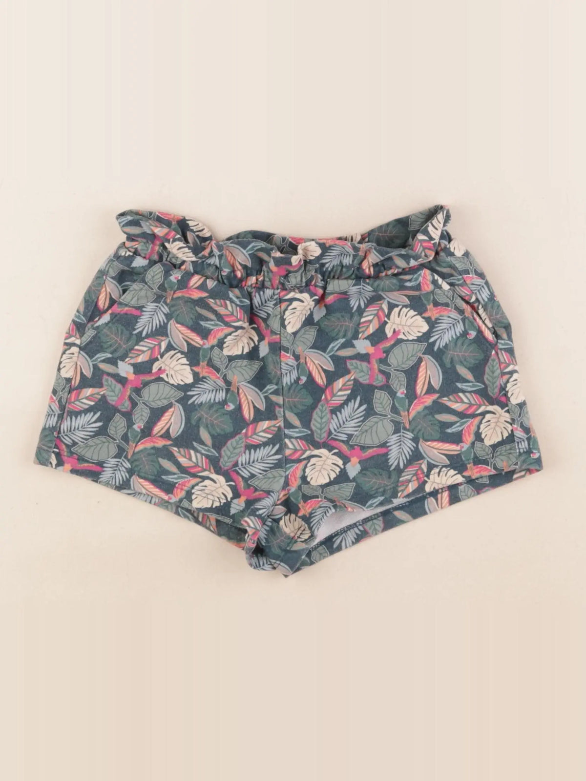 Vertbaudet - short vert - 5 ans