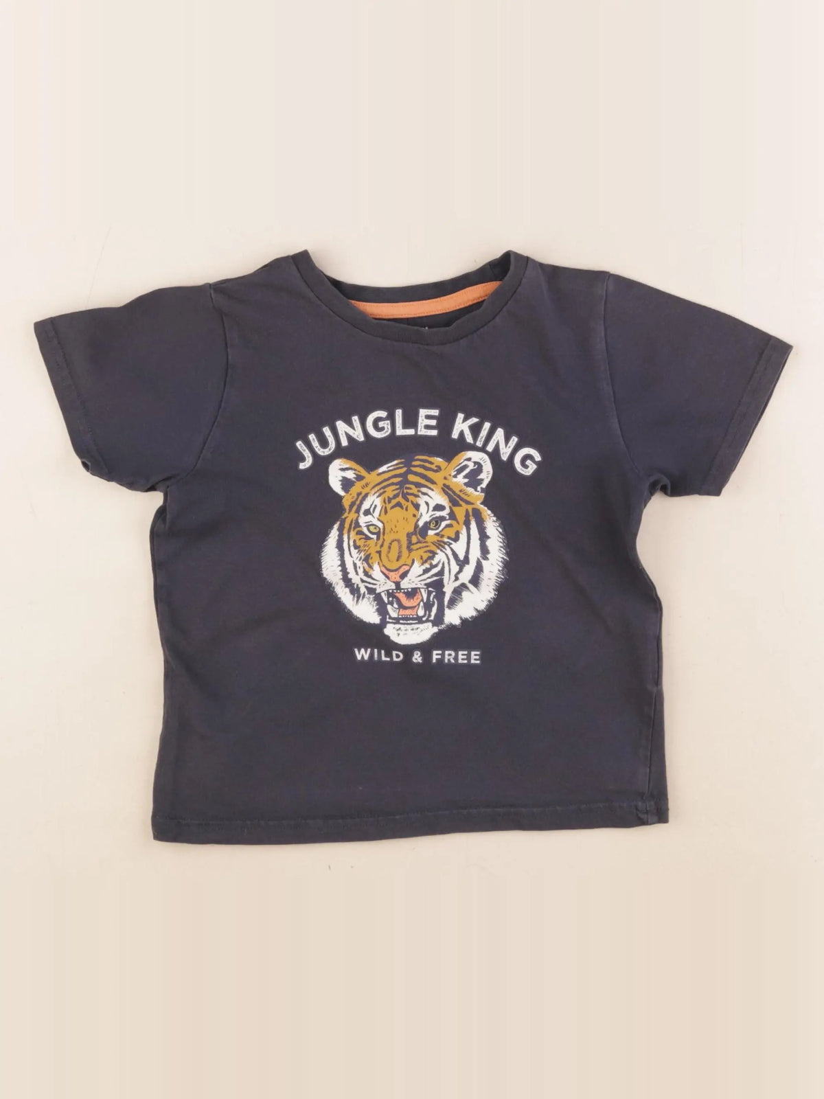Vertbaudet - tee-shirt gris - 4 ans
