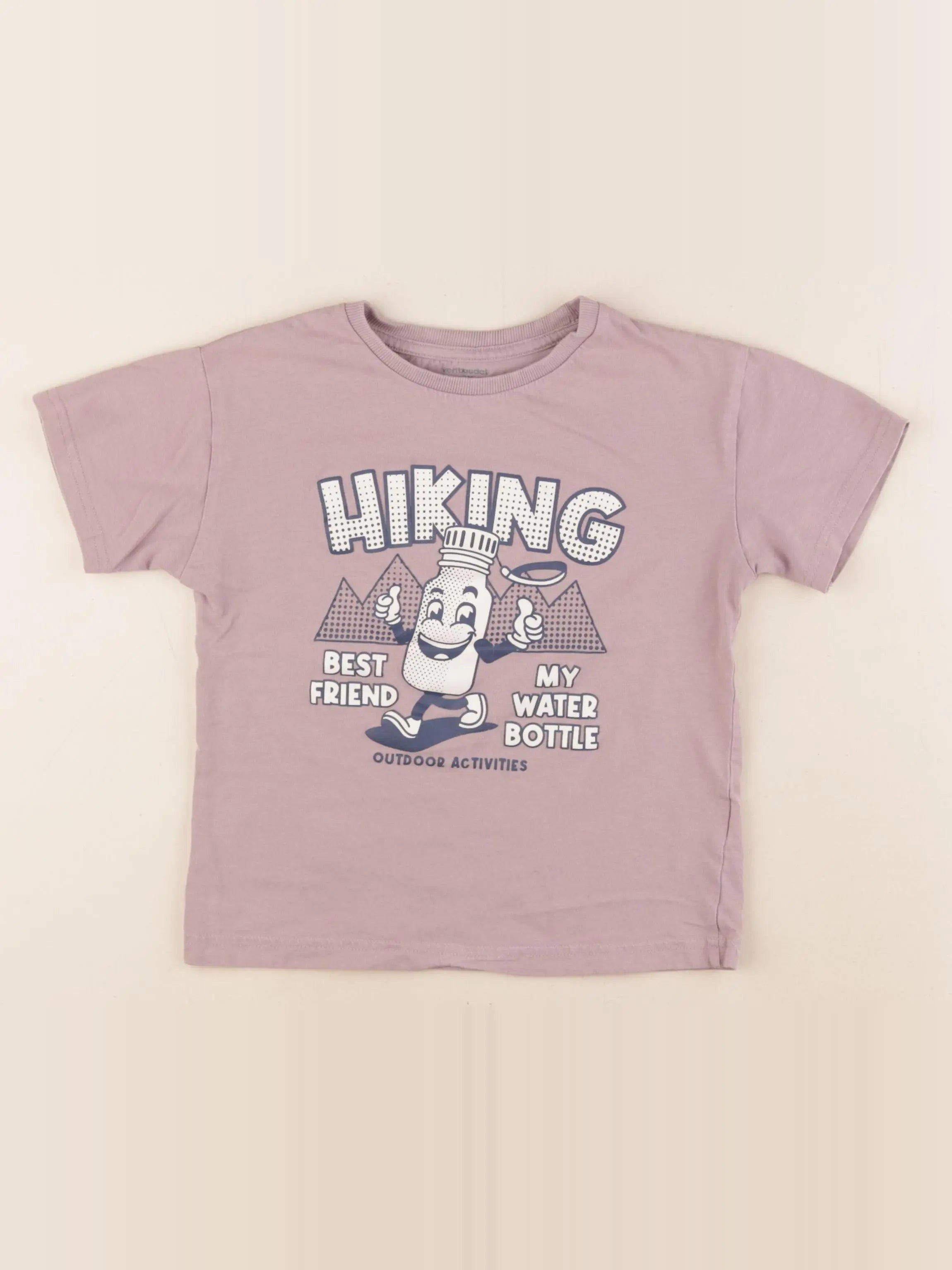 Vertbaudet - tee-shirt gris - 6 ans