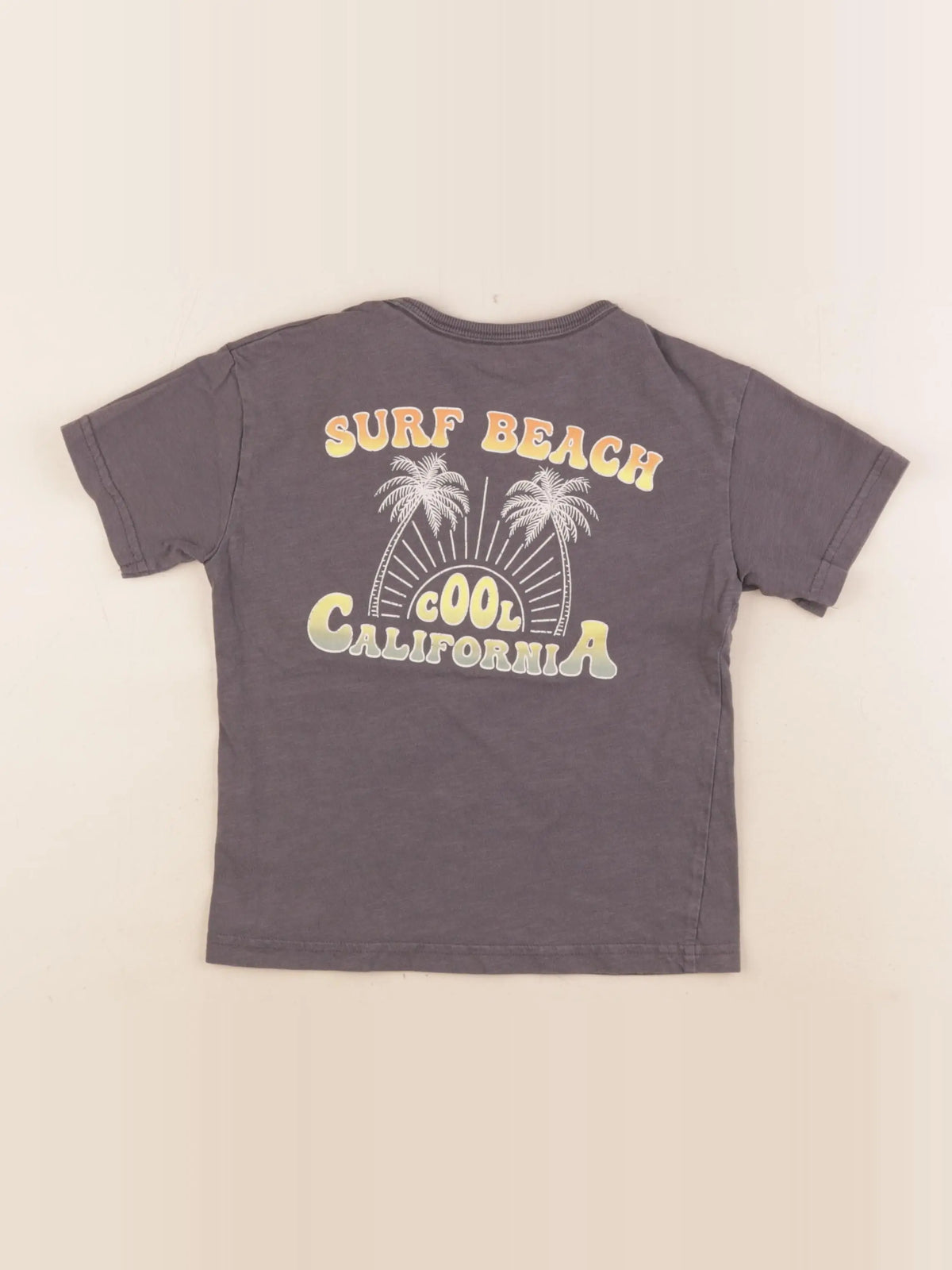 Vertbaudet - tee-shirt gris - 6 ans