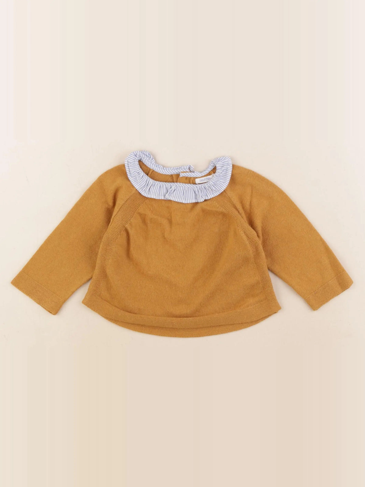 Boutchou - pull marron - 9 mois