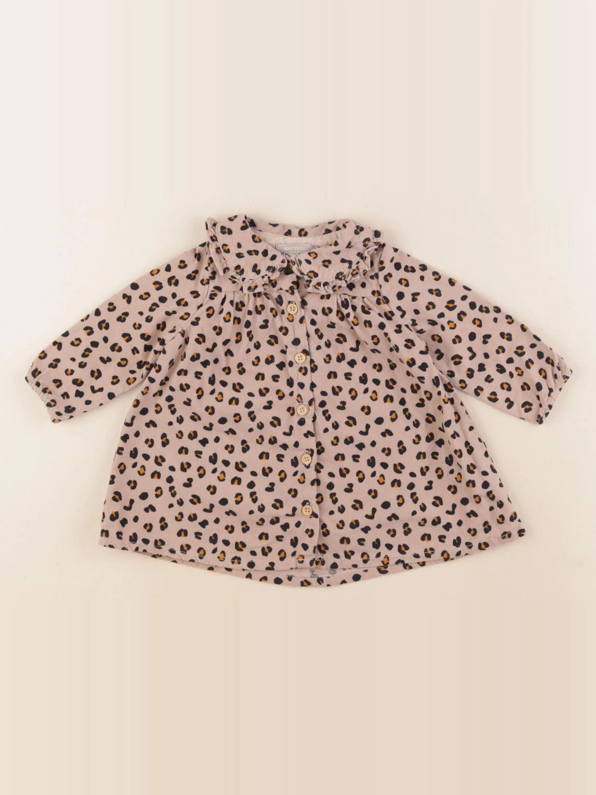 Boutchou - robe marron - 6 mois