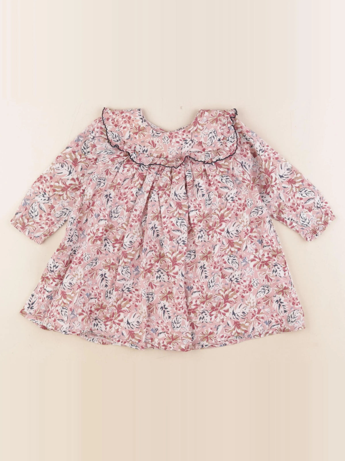 Boutchou - robe multicolore - 12 mois