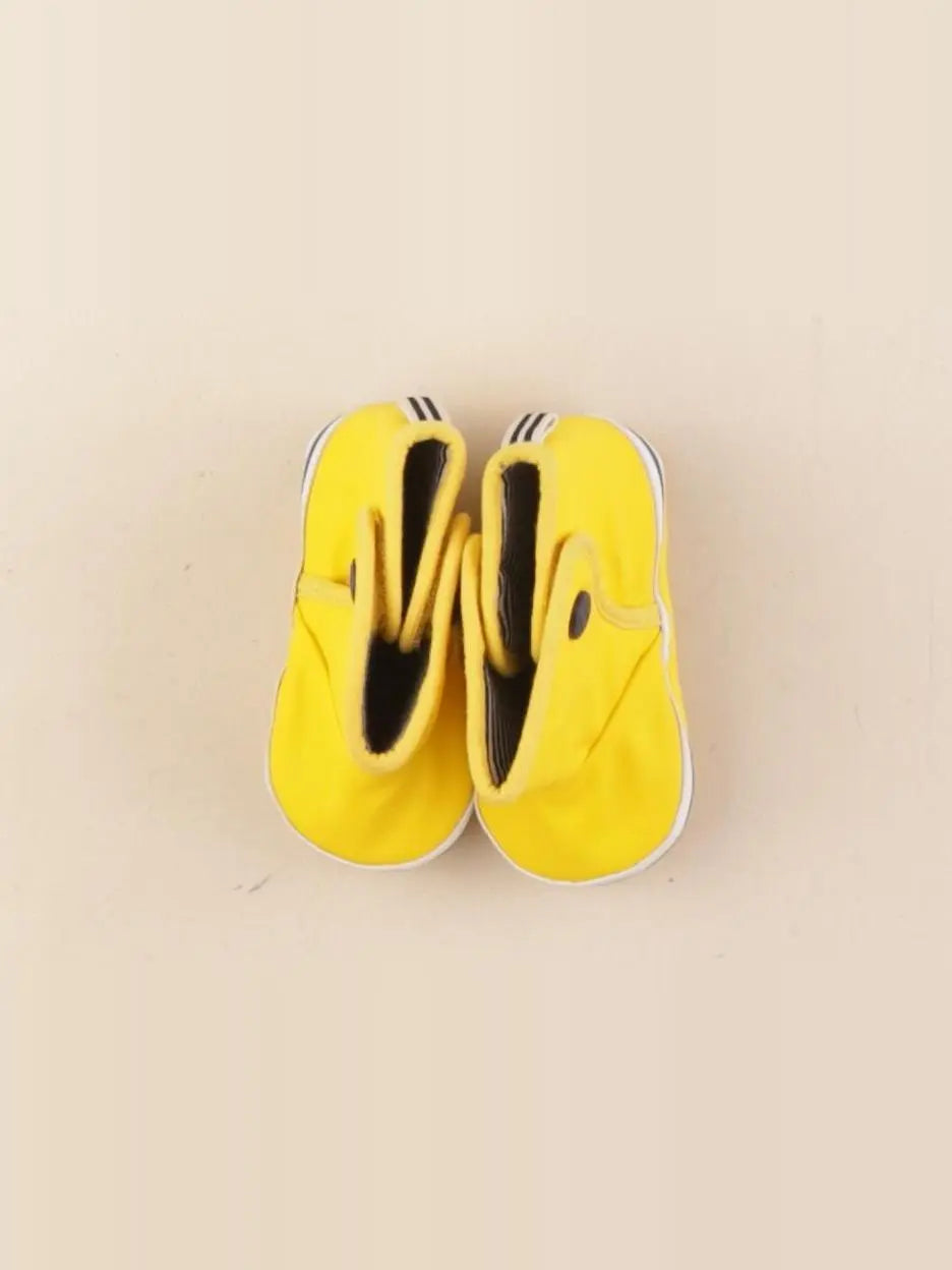Petit Bateau - chaussons jaune - pointure 18