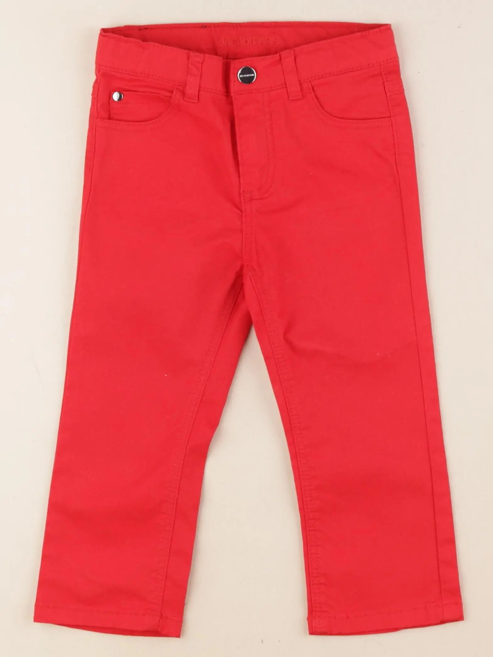 Jacadi - pantalon rouge - 24 mois