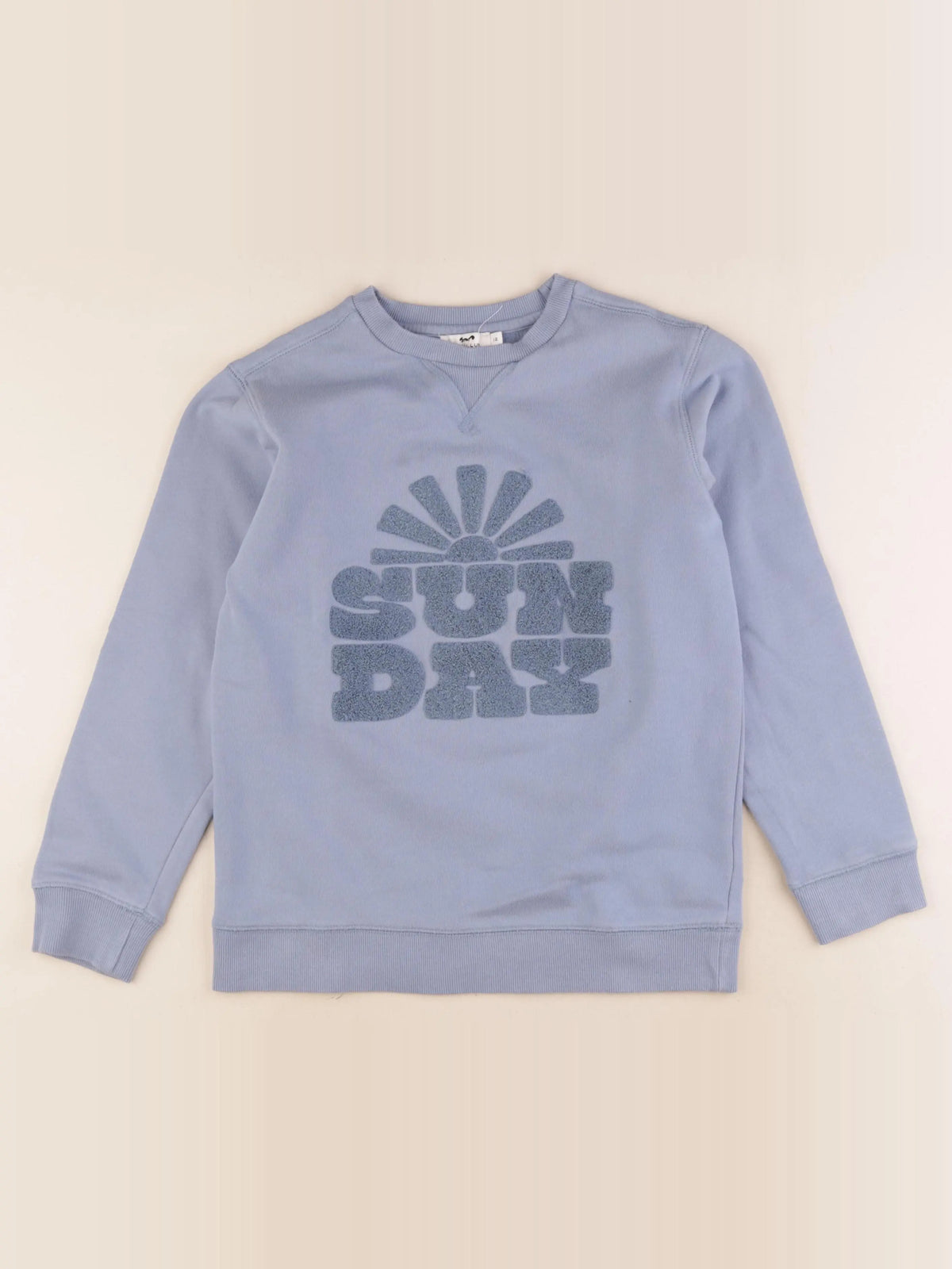 Cyrillus - sweat bleu - 12 ans