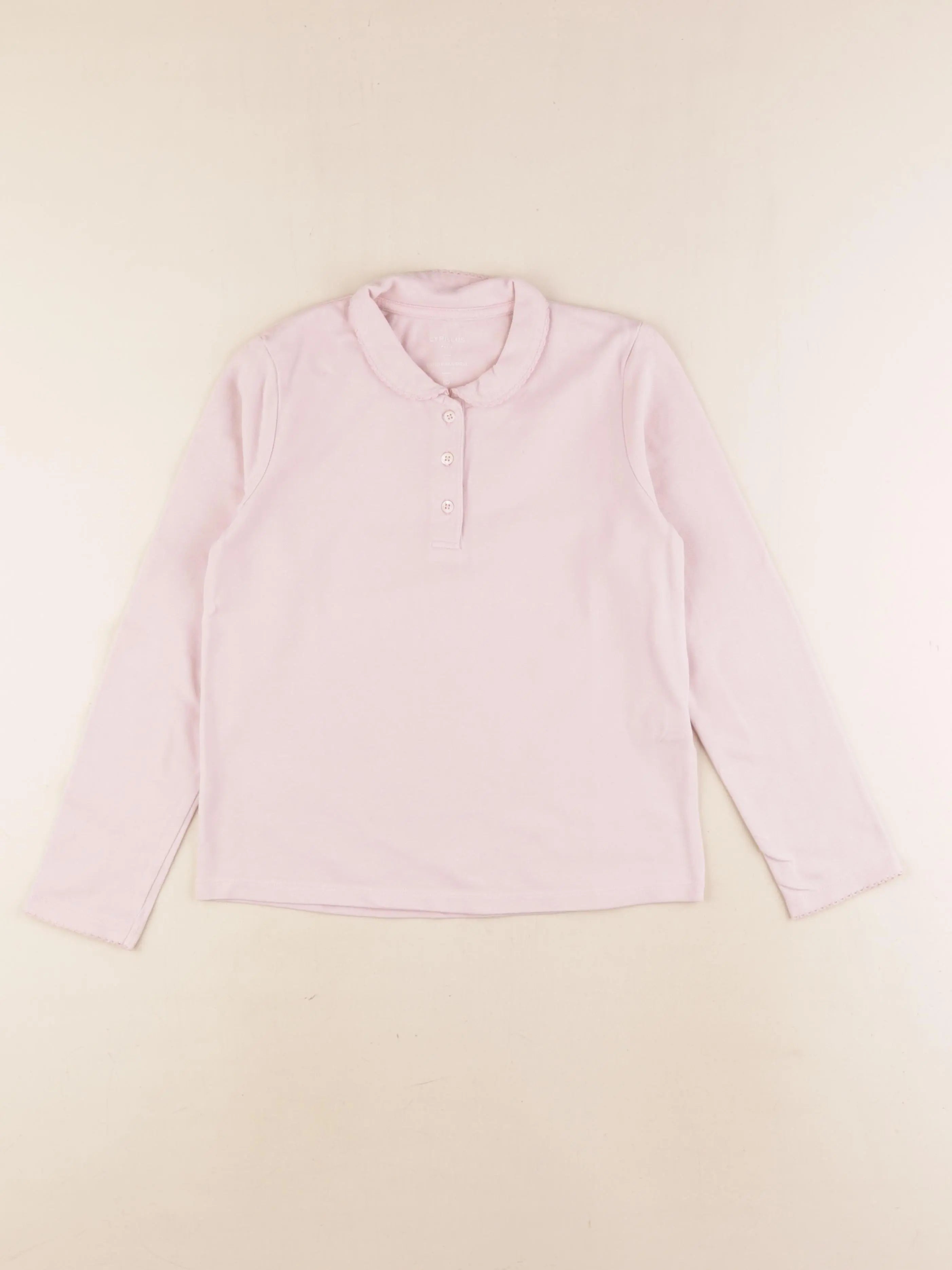 Cyrillus - polo rose - 10 ans