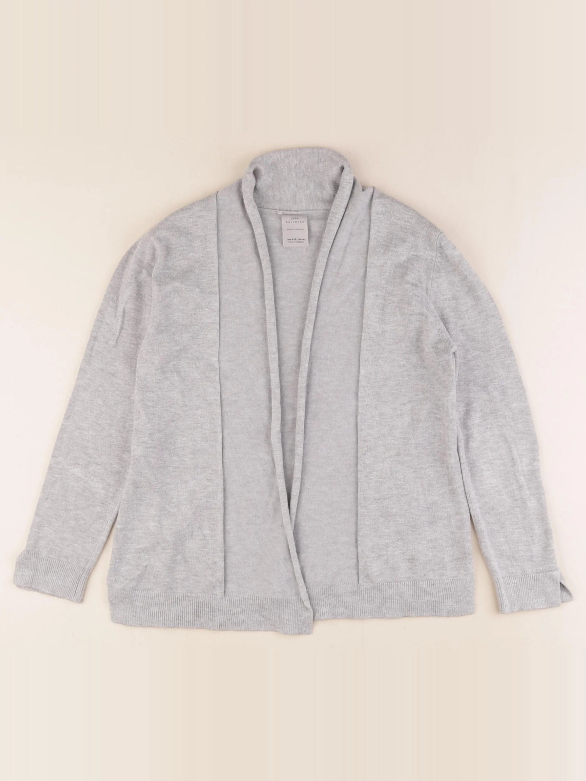 Zara - gilet gris - 9/10 ans