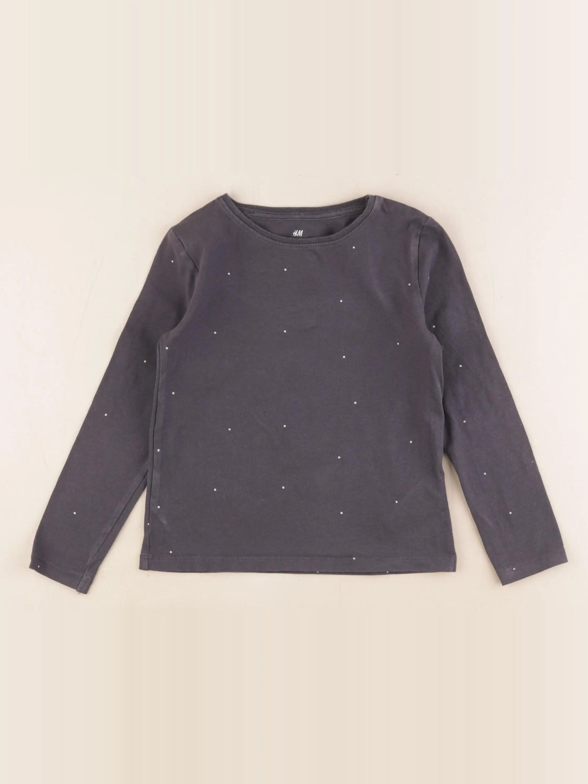 H&M - tee-shirt gris - 4/6 ans