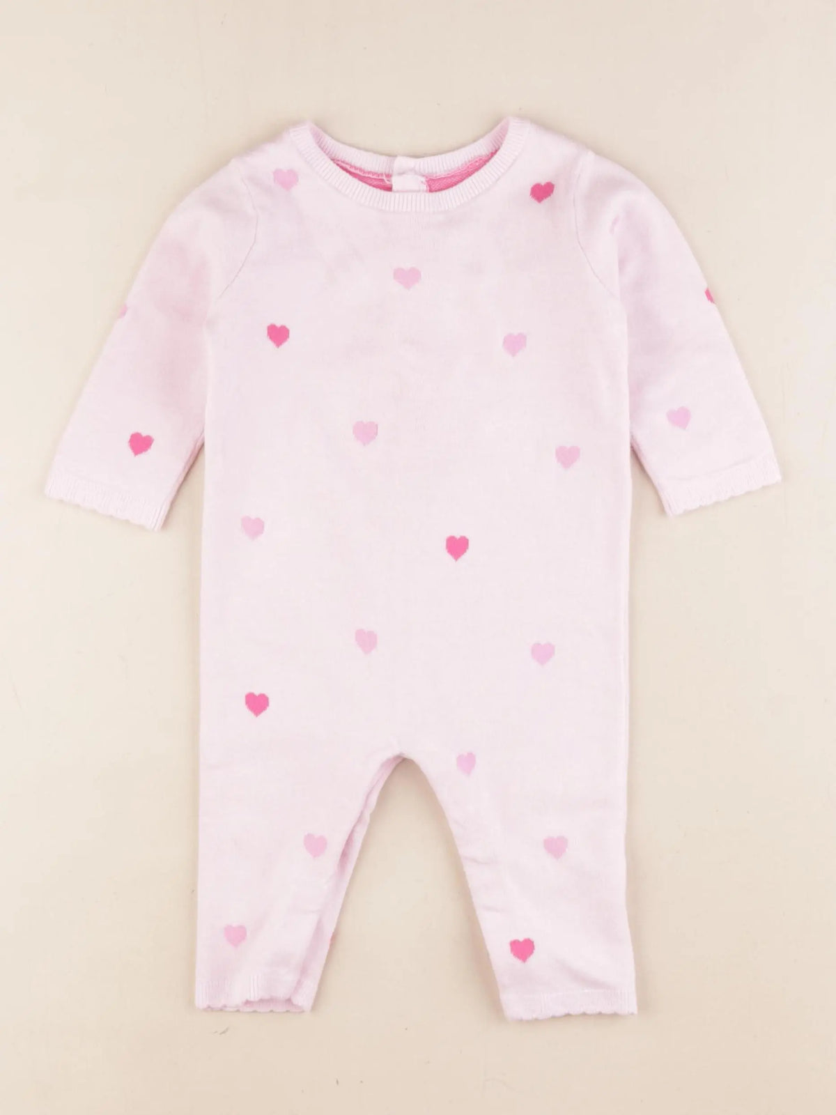 Jacadi - combinaison rose - 6 mois