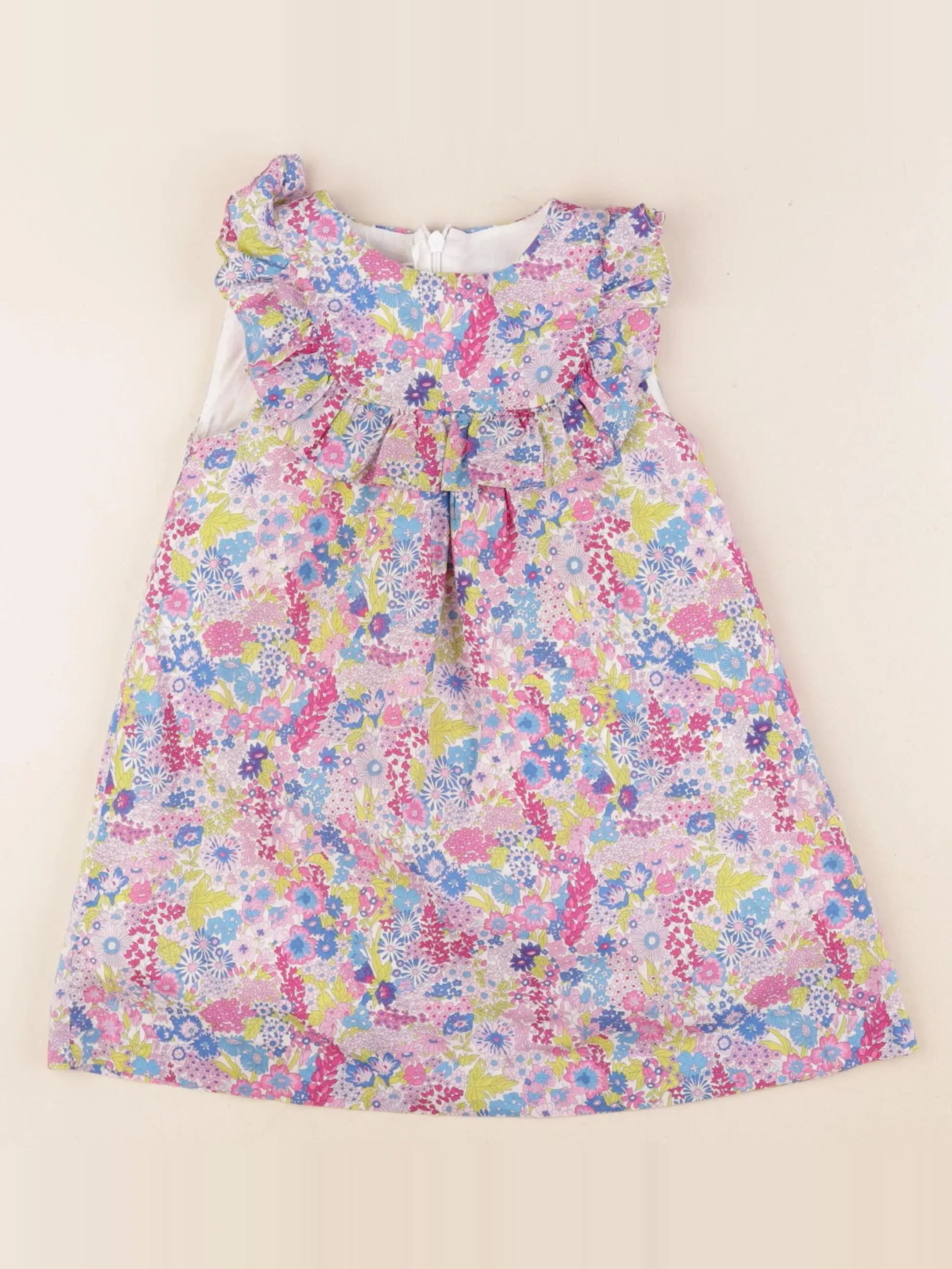 Jacadi - robe liberty multicolore - 3 ans