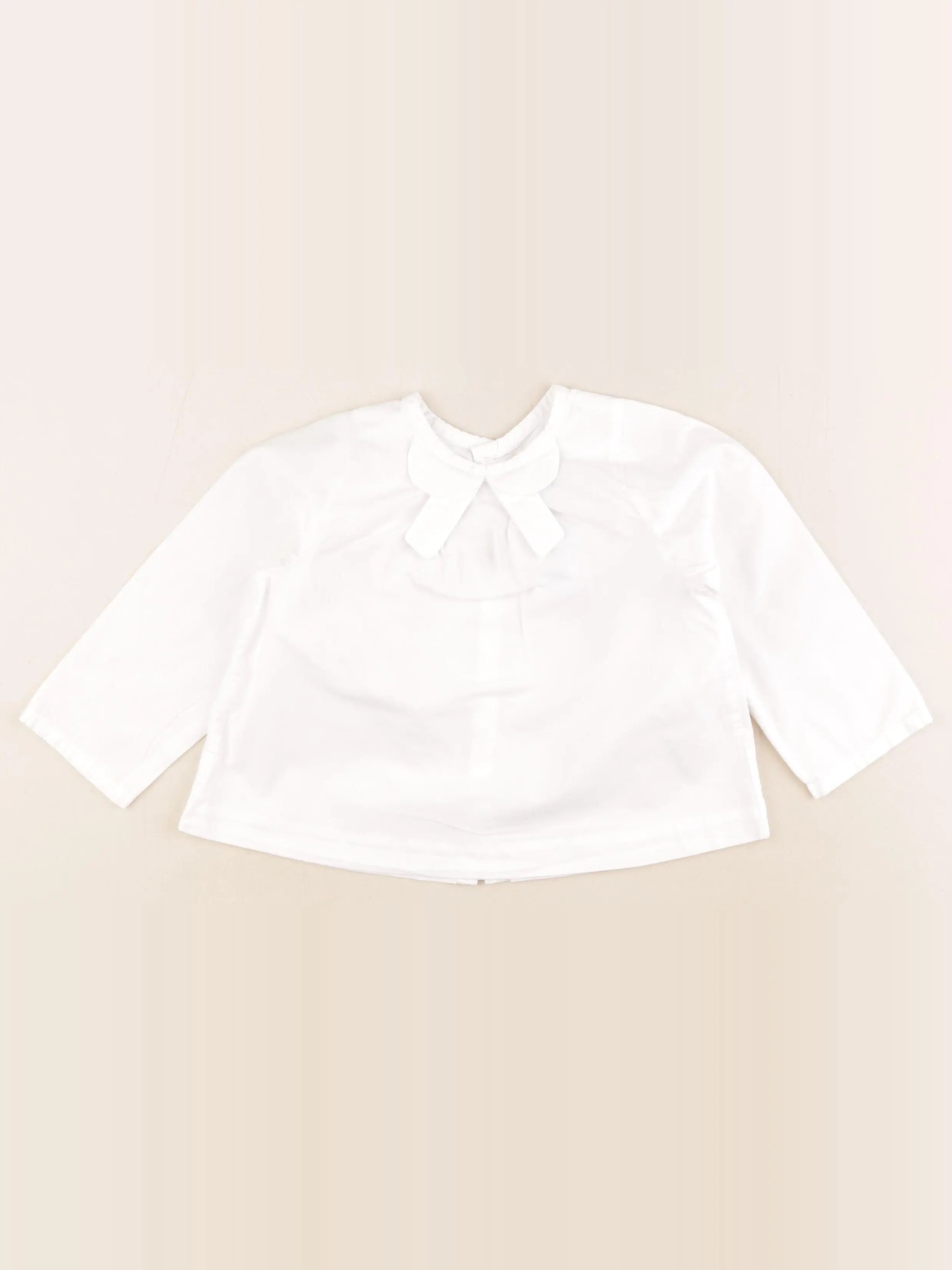 Jacadi - blouse blanc - 24 mois