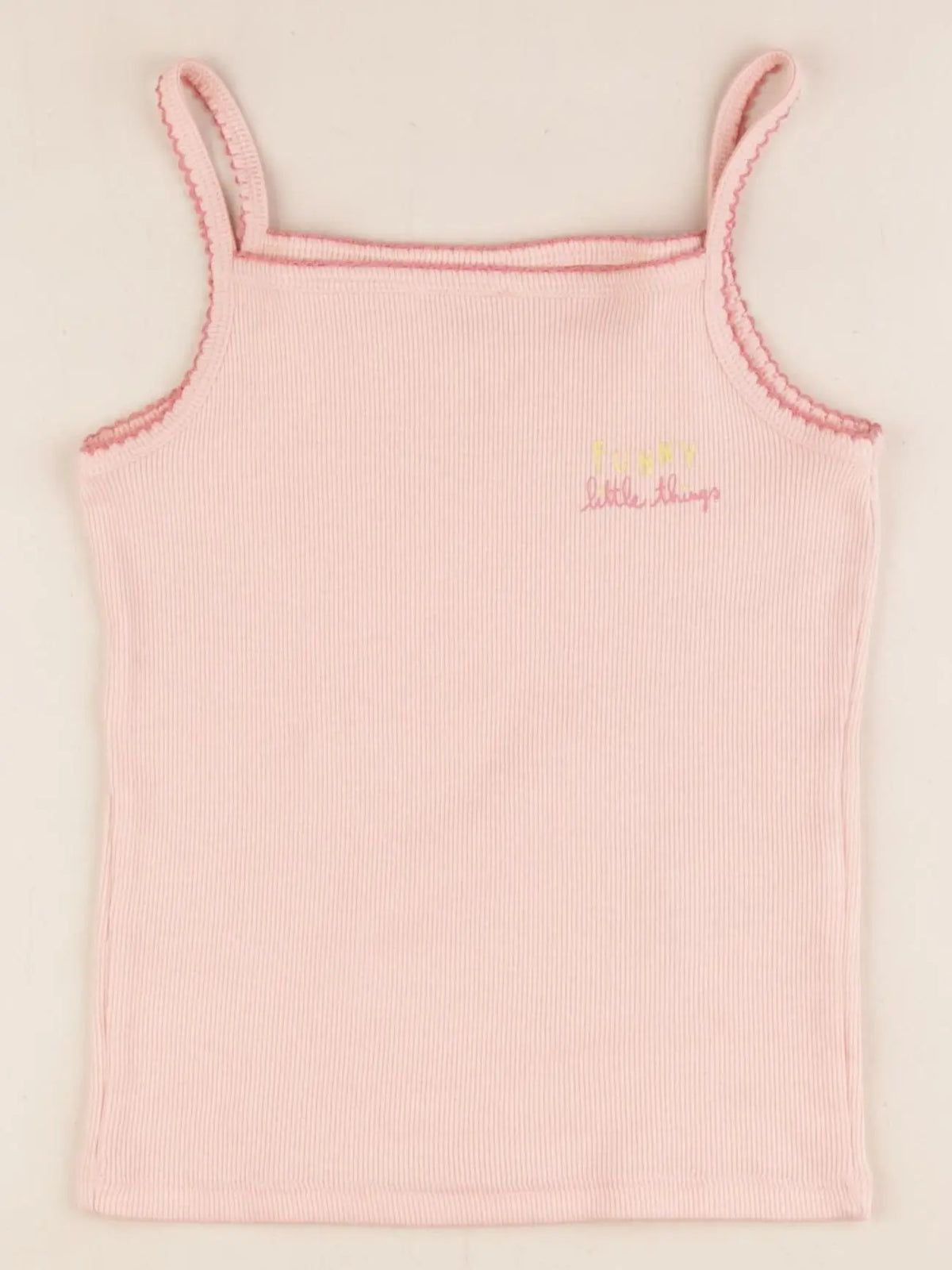 Vertbaudet - maillot de corps or, rose - 6 ans
