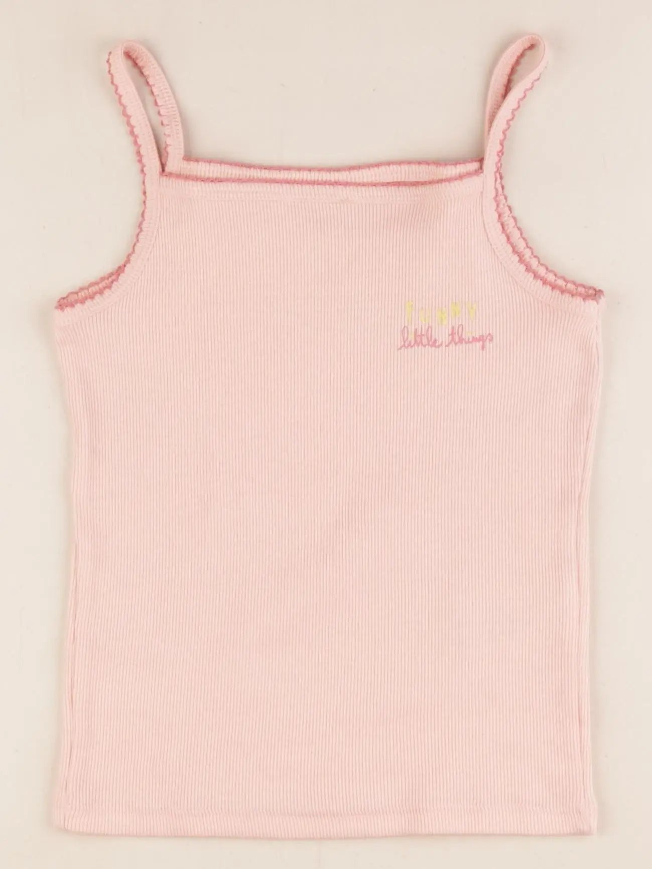 Vertbaudet - maillot de corps or, rose - 6 ans