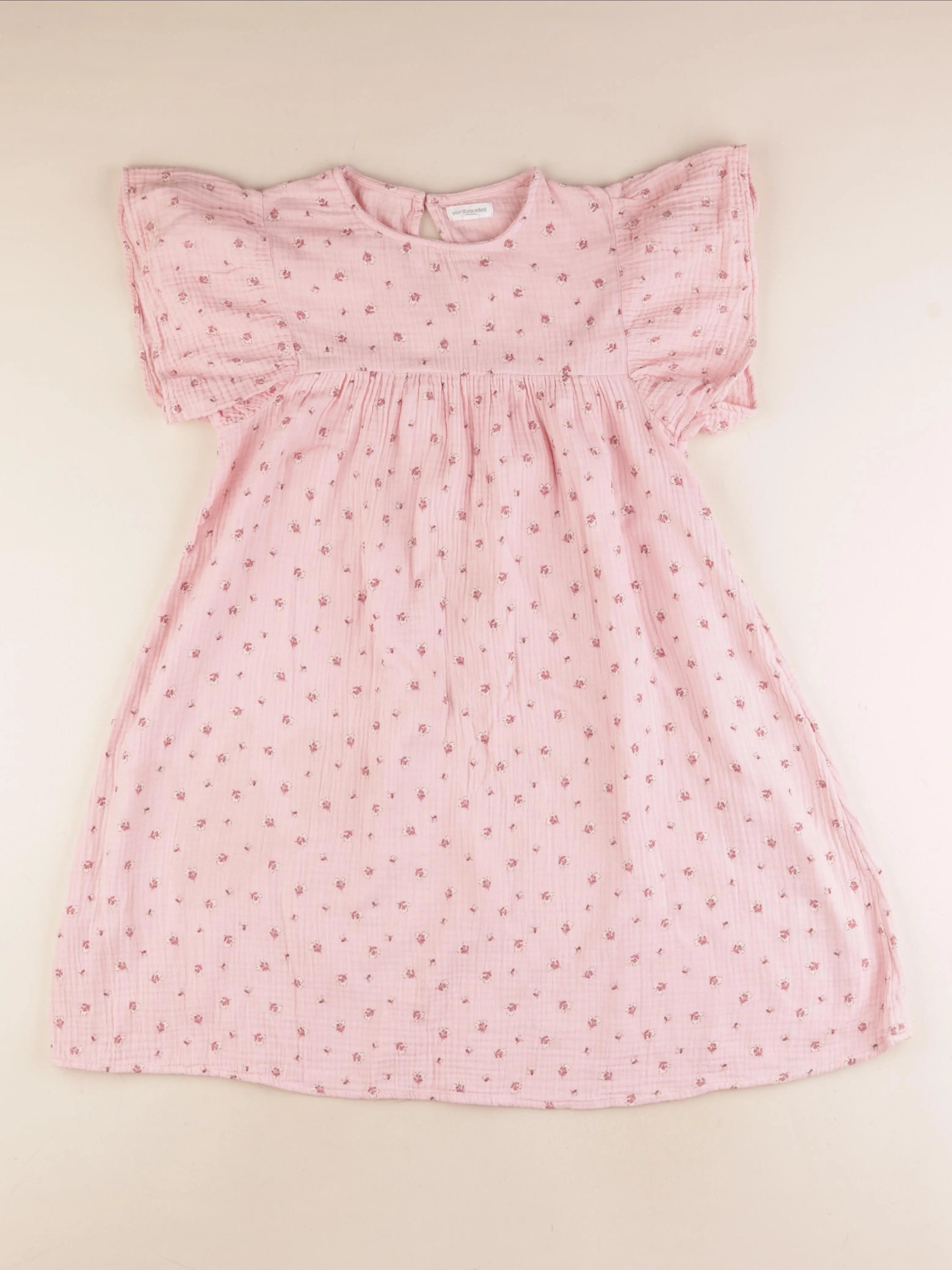 Vertbaudet - robe rose - 12 ans