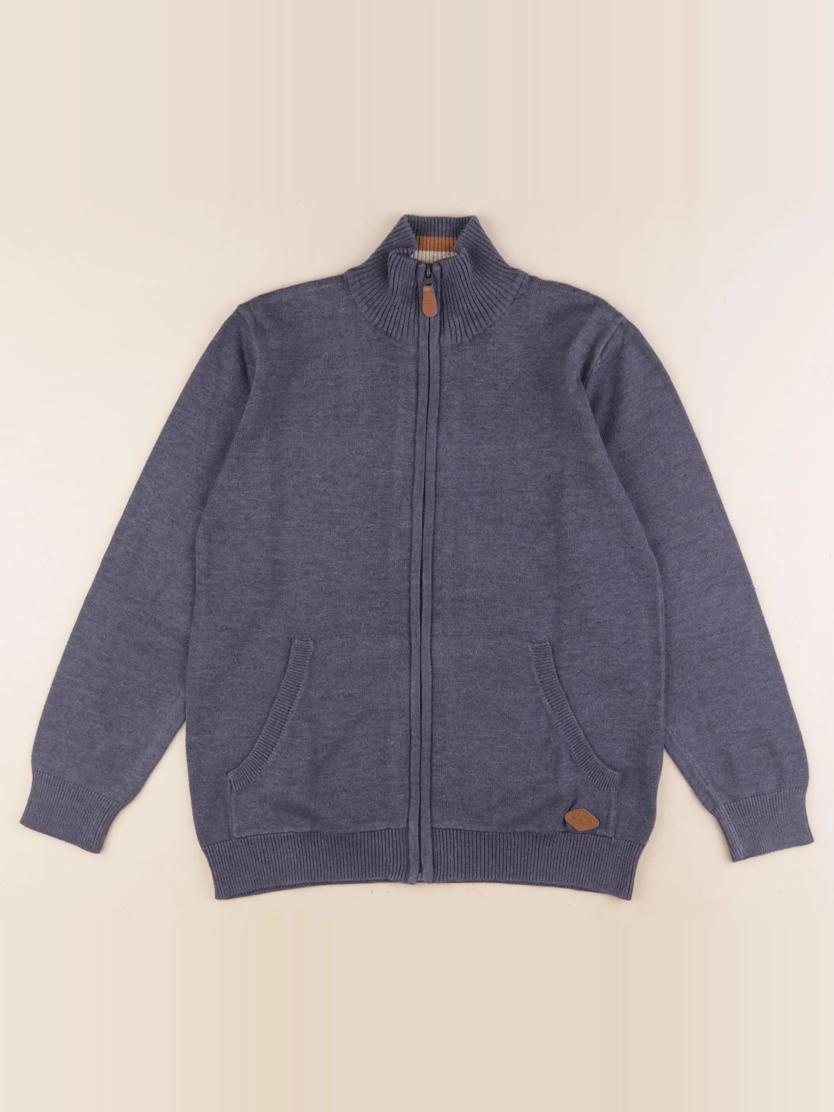 Vertbaudet - gilet bleu - 12 ans