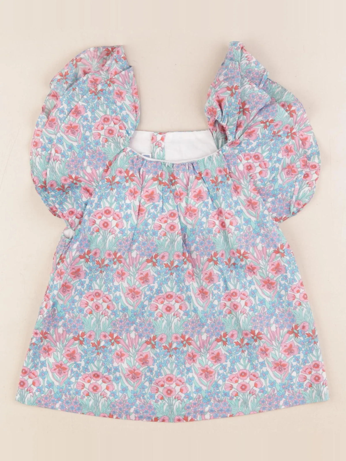 Jacadi - blouse liberty multicolore - 4 ans