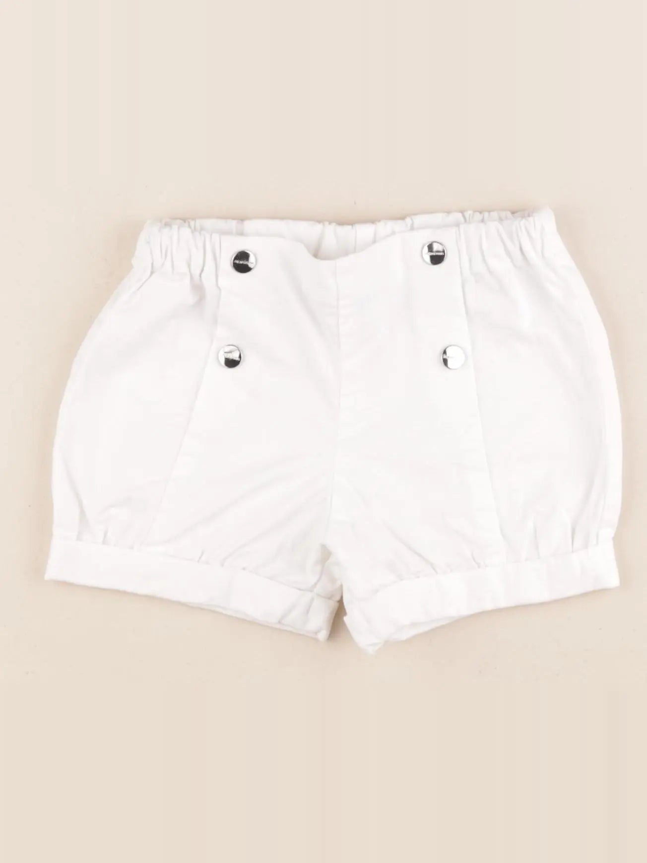 Jacadi - short blanc - 18 mois