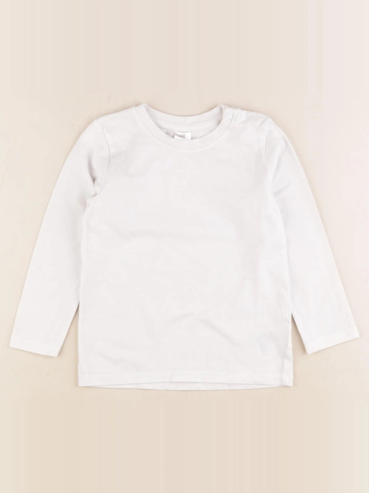 H&M - tee-shirt blanc - 18/24 mois