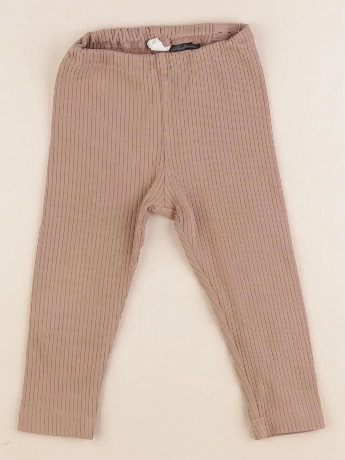 H&M - legging marron - 12/18 mois