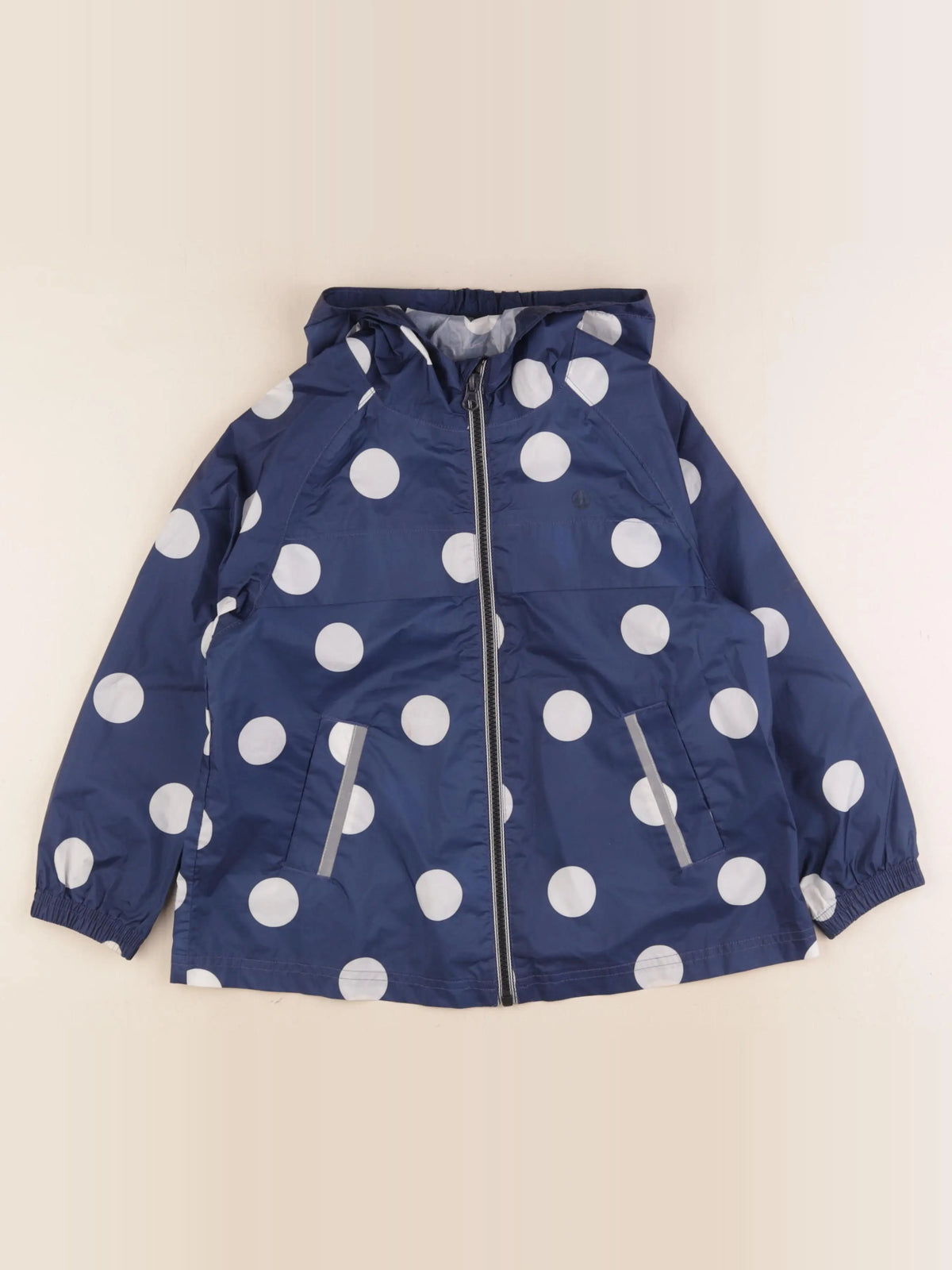 Vertbaudet - coupe-vent bleu - 6 ans